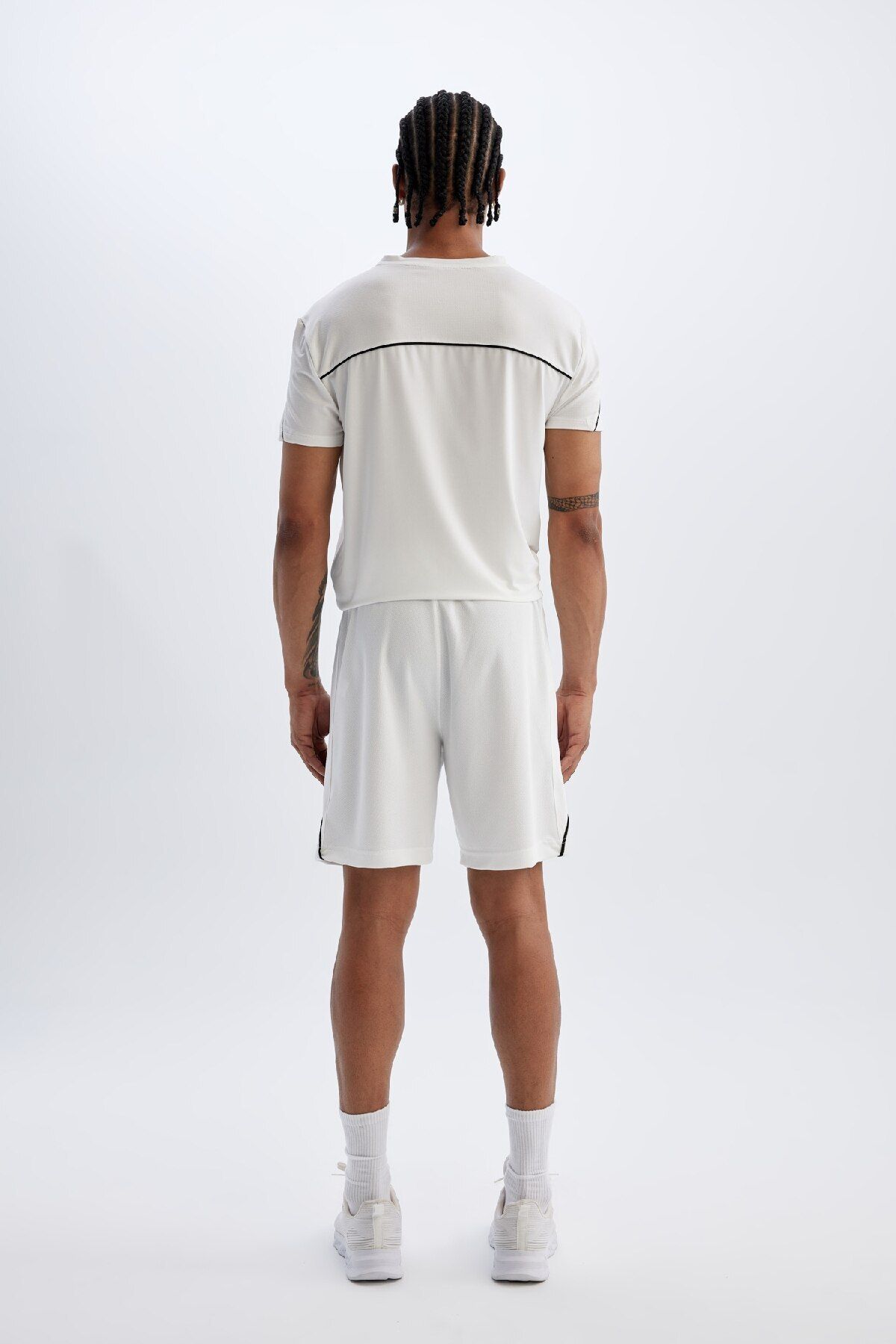 DeFacto-DeFactoFit - Shorts aus schwerem Stoff mit kurzem Bein für Sportler C1751AX24SM 6