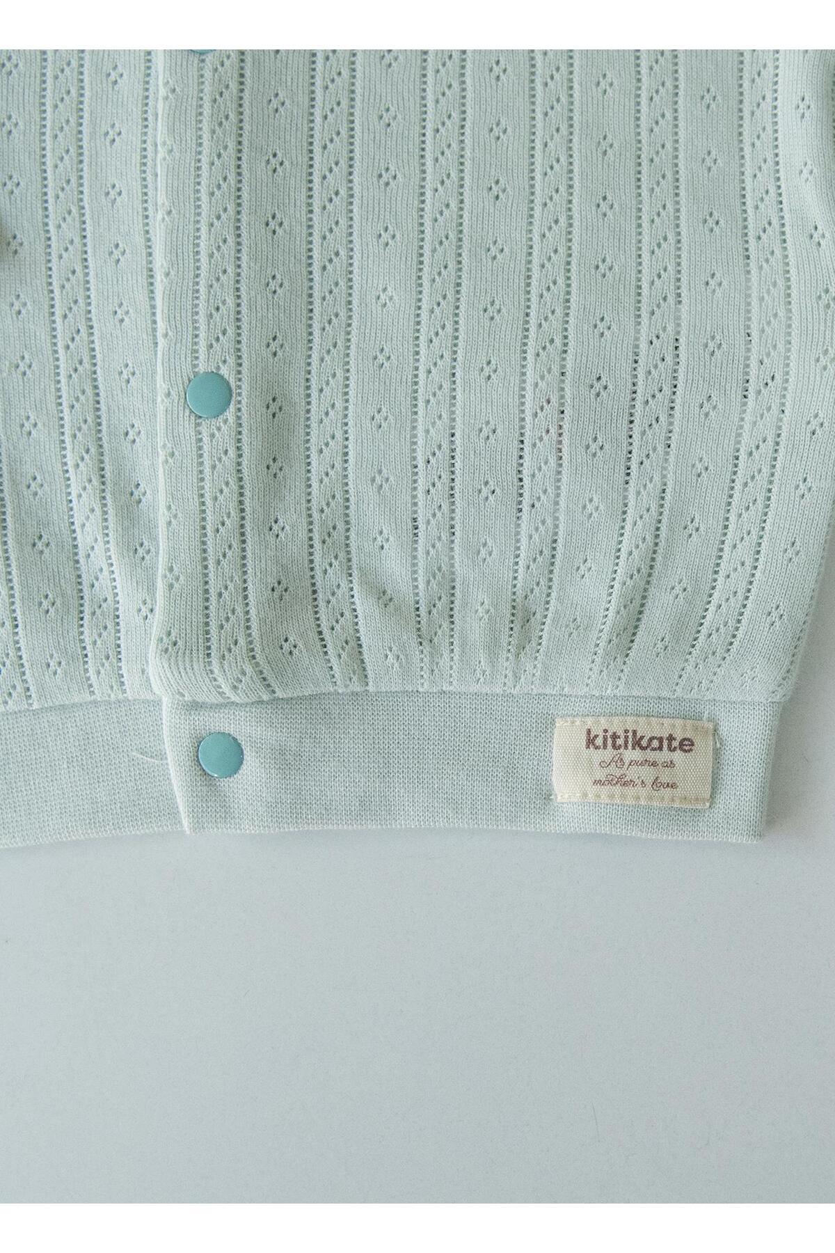 kitikate Organik Jeremy Hırka Mavi fotoğrafı 4 (önizleme)