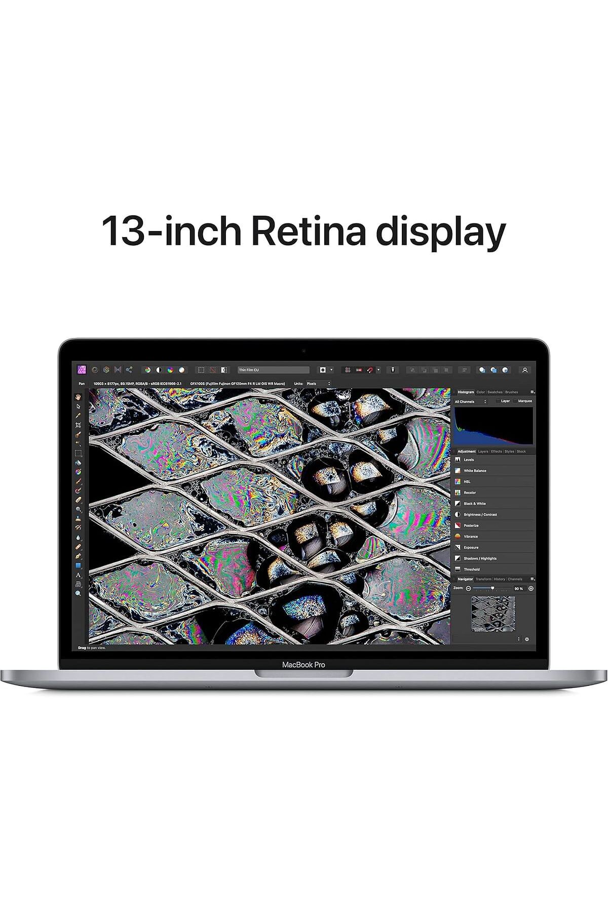 Apple-MacBook Pro 13.3" with M2 chip with 8-Core CPU 24GB RAM- 1TB SSD English Keyboard - Space Gray 6
