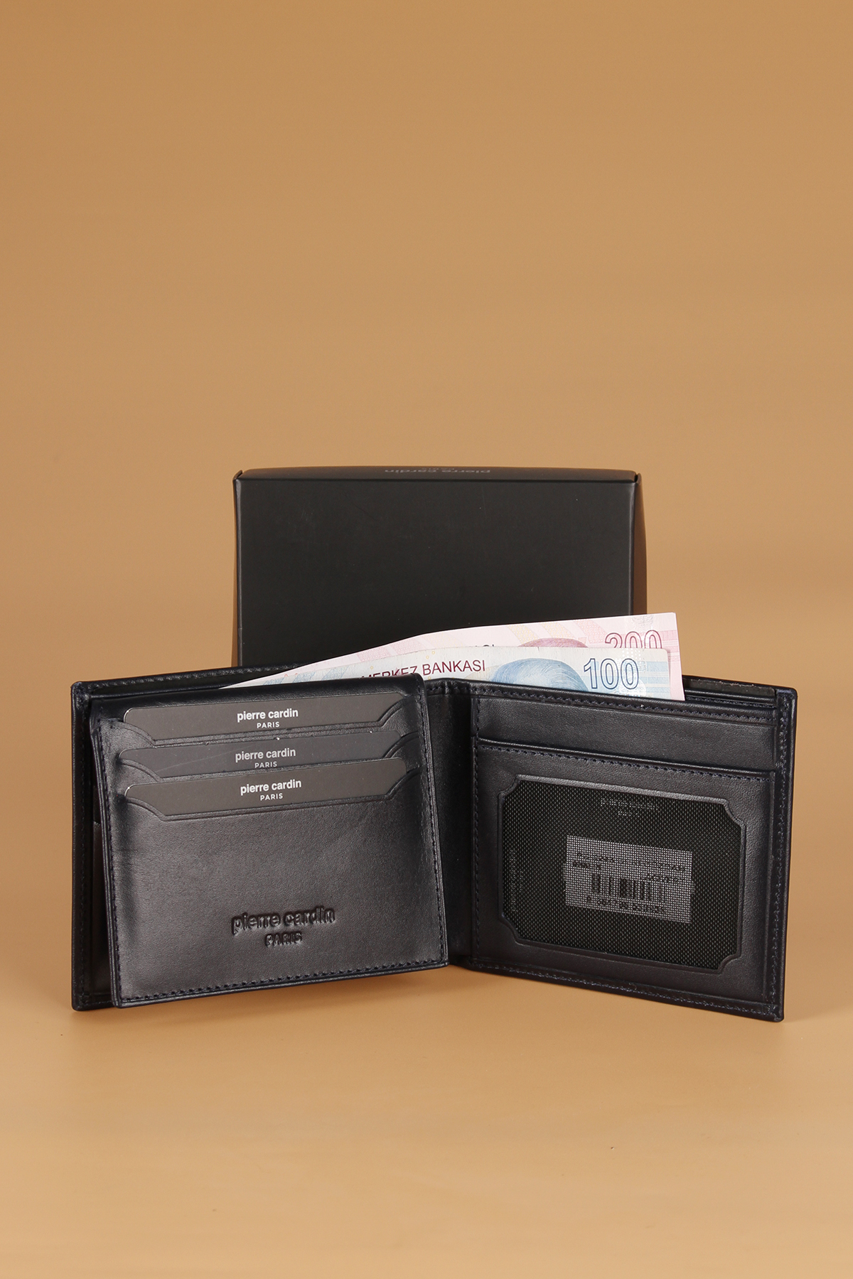 کیف پول مردانه راسته | پیر کاردین Pierre Cardin 25ep000007 - تصویر 3