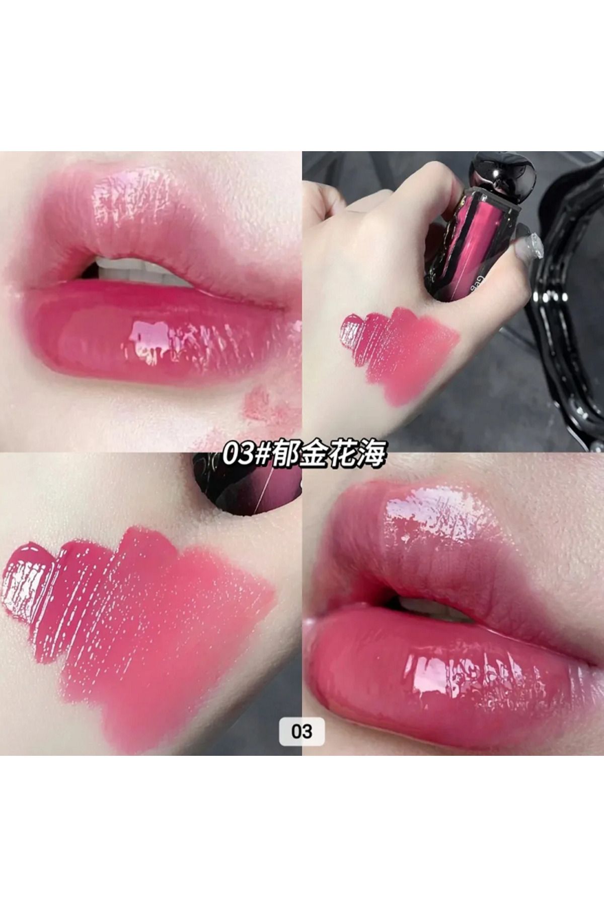 Gege Bear İceberg Lava Moisturizing 03 Lip Gloss