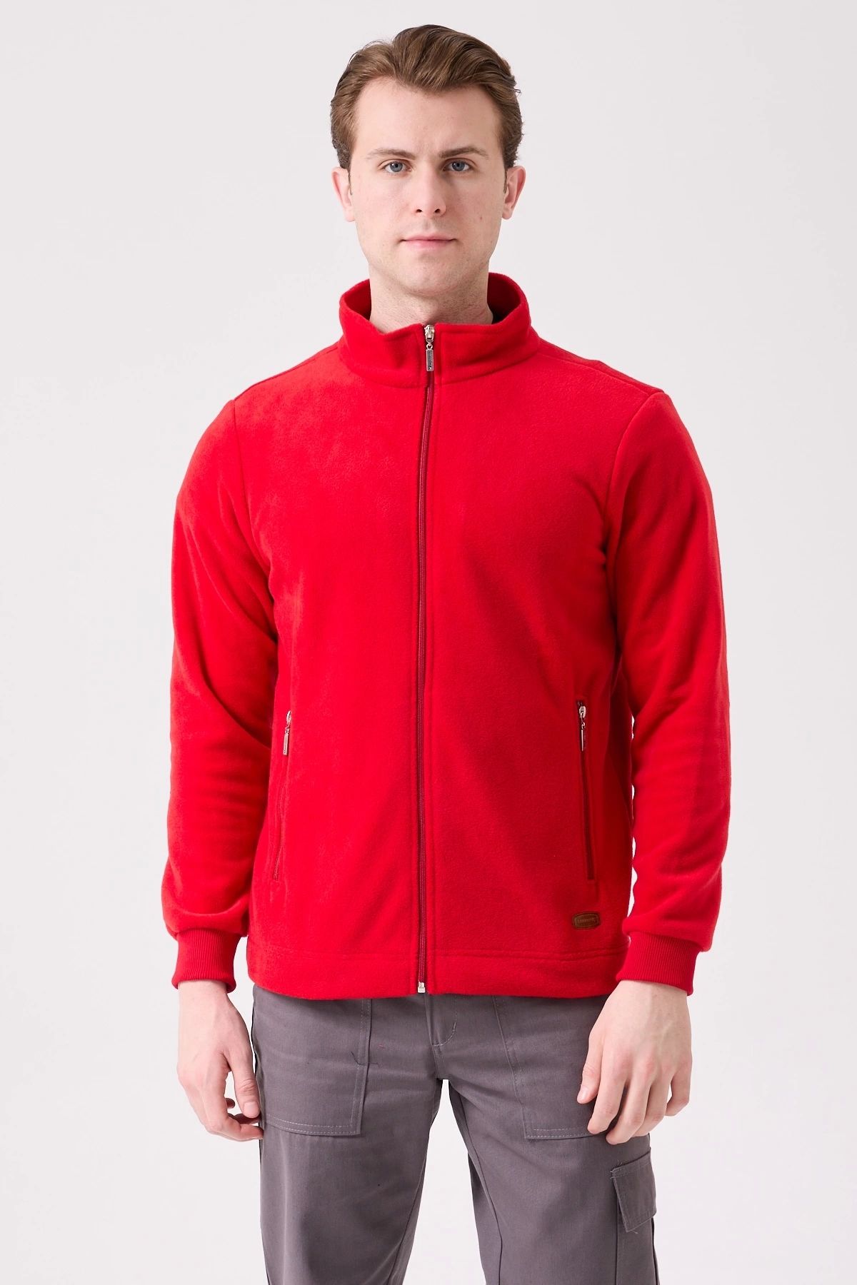 Kardelen İş Elbiseleri-Galanthus Fleece Coat Men's Zip-Up Warm Comfortable and Durable Winter Fleece 1