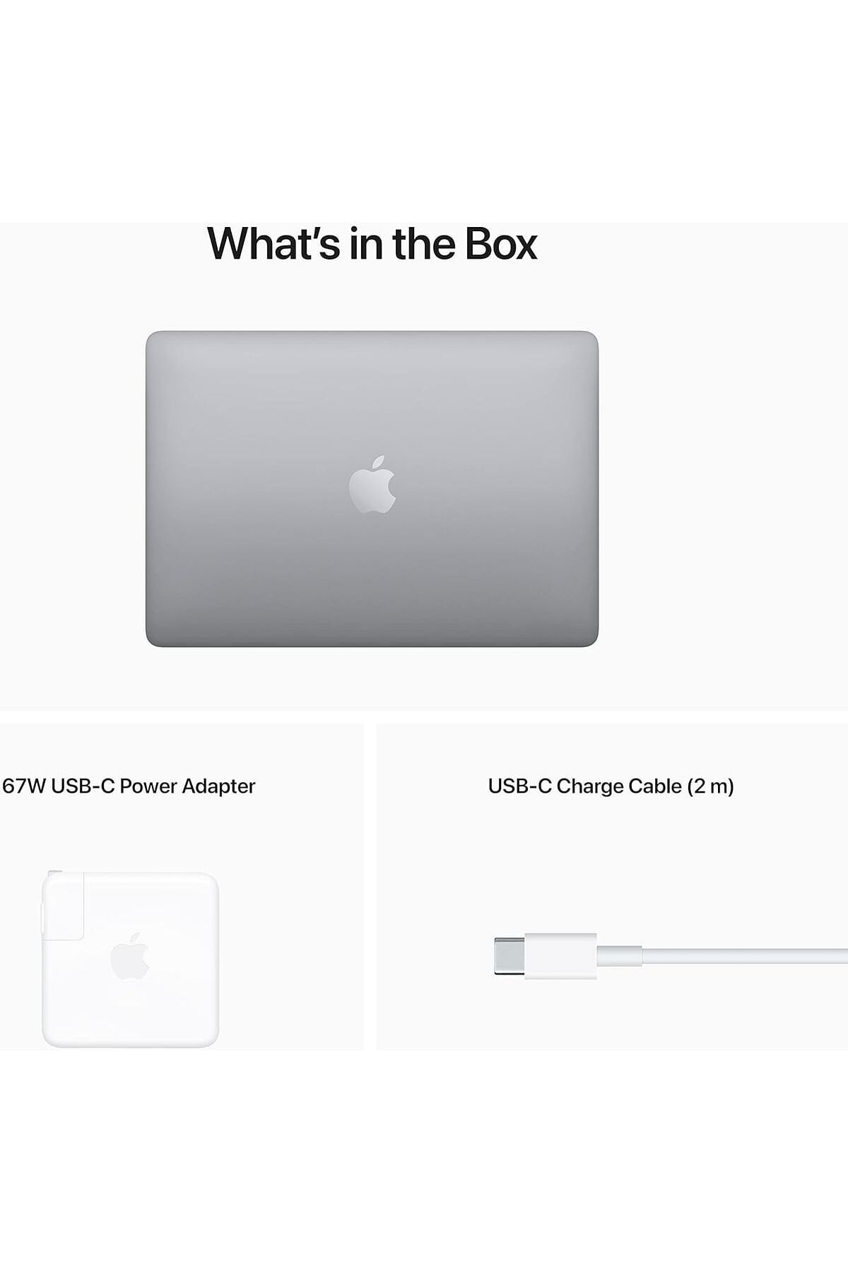Apple-MacBook Pro 13.3" with M2 chip with 8-Core CPU 24GB RAM- 1TB SSD English Keyboard - Space Gray 3