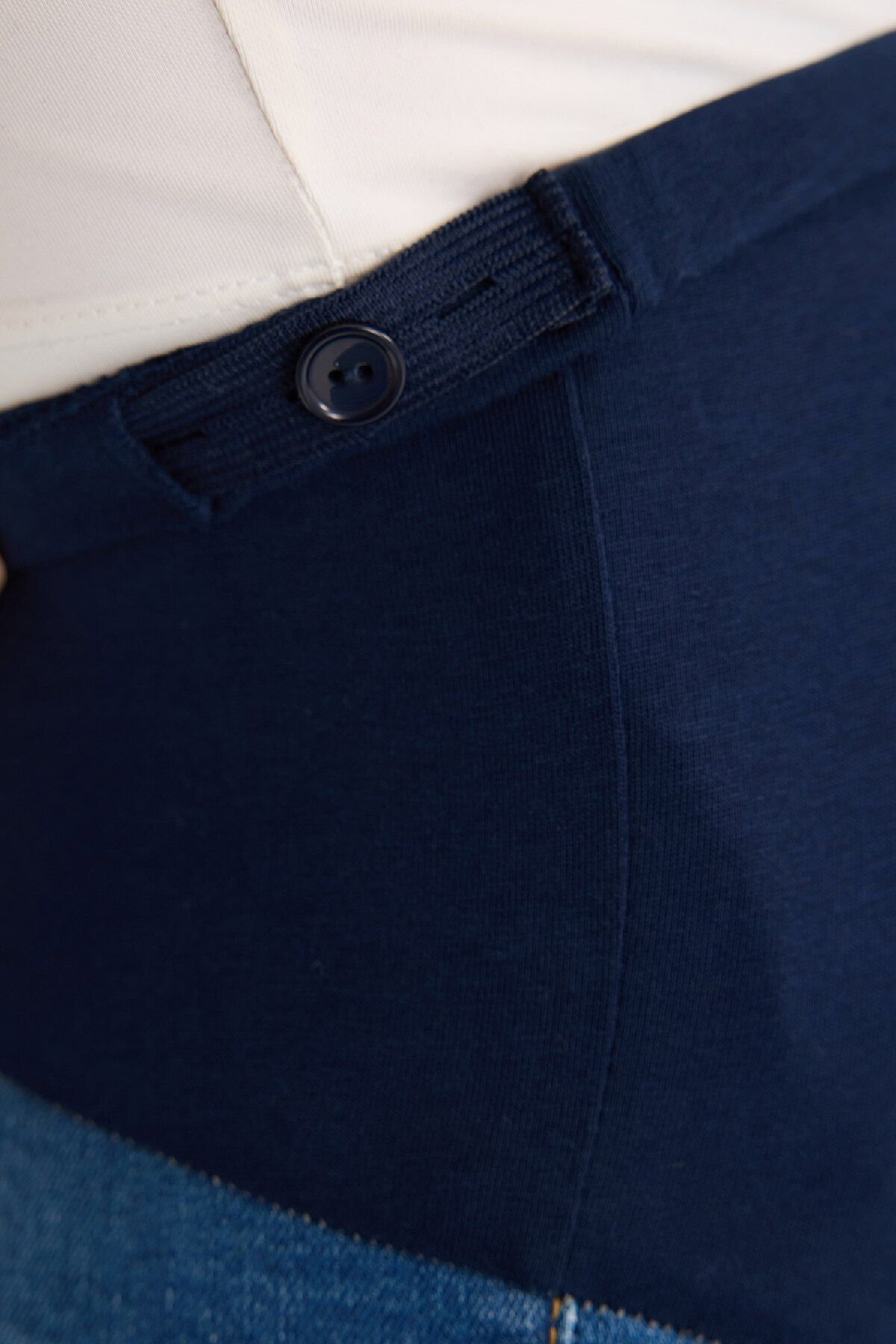 DeFacto-Skinny Fit, zerrissene Details, hohe Taille, gerades Bein, lange Umstandshose X2068AZ24SP 7