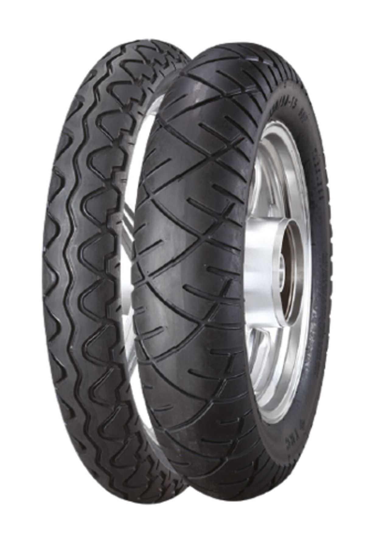 ANLAS Set 110/90-16 (NR25) ve 130/90-15 (NR30) Ön Arka Takım Lastik