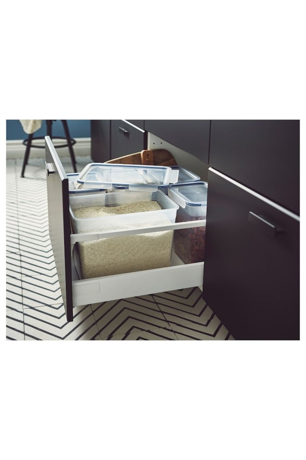 IKEA-365+ Large Food Container 10.6L | BPA-Free, Airtight, Stackable, Microwave & Freezer Safe 3