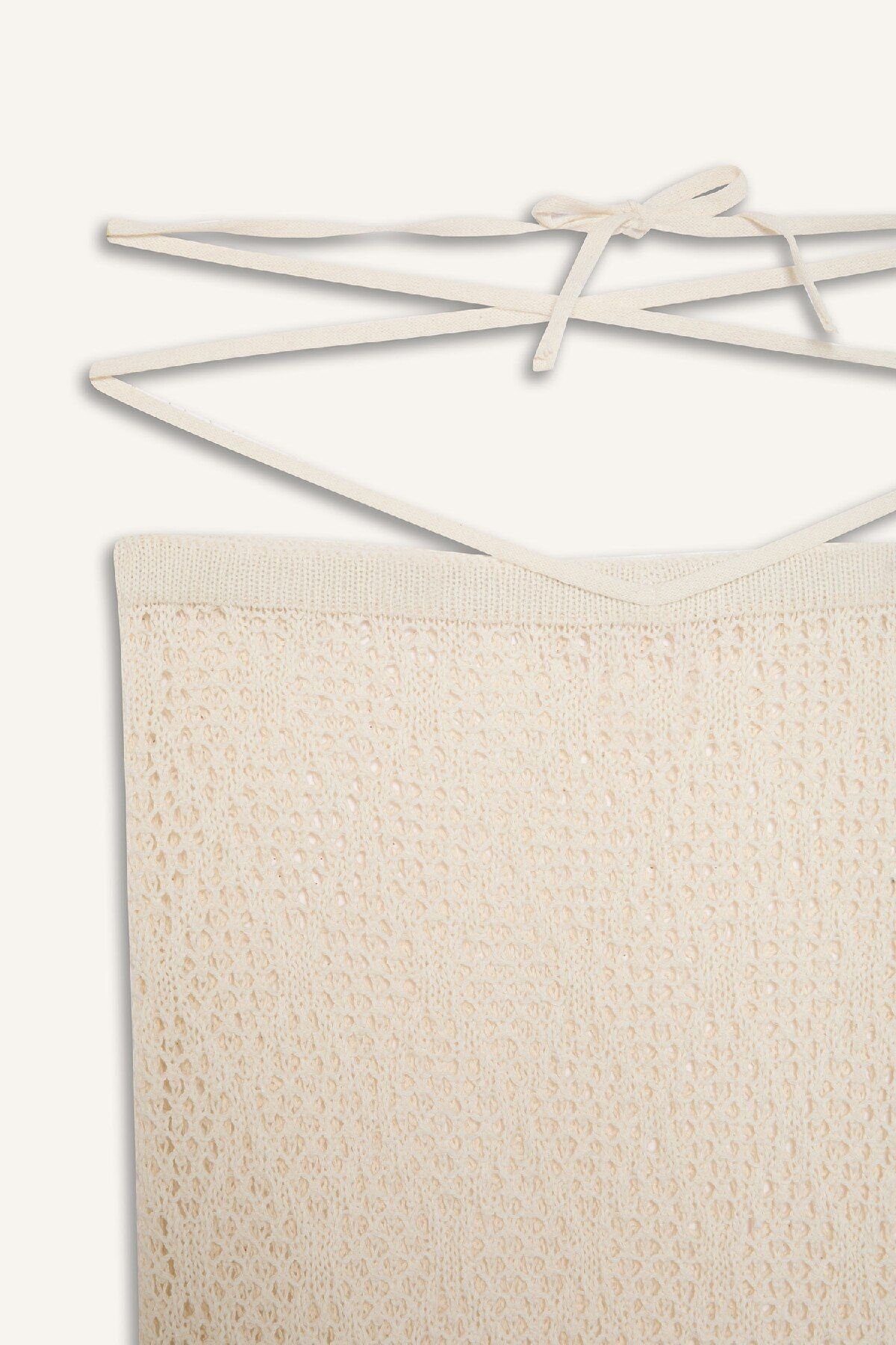 DeFacto-Strickwaren mit normaler Passform – durchbrochener Maxi-Strandrock, Modell „In Love“. 2