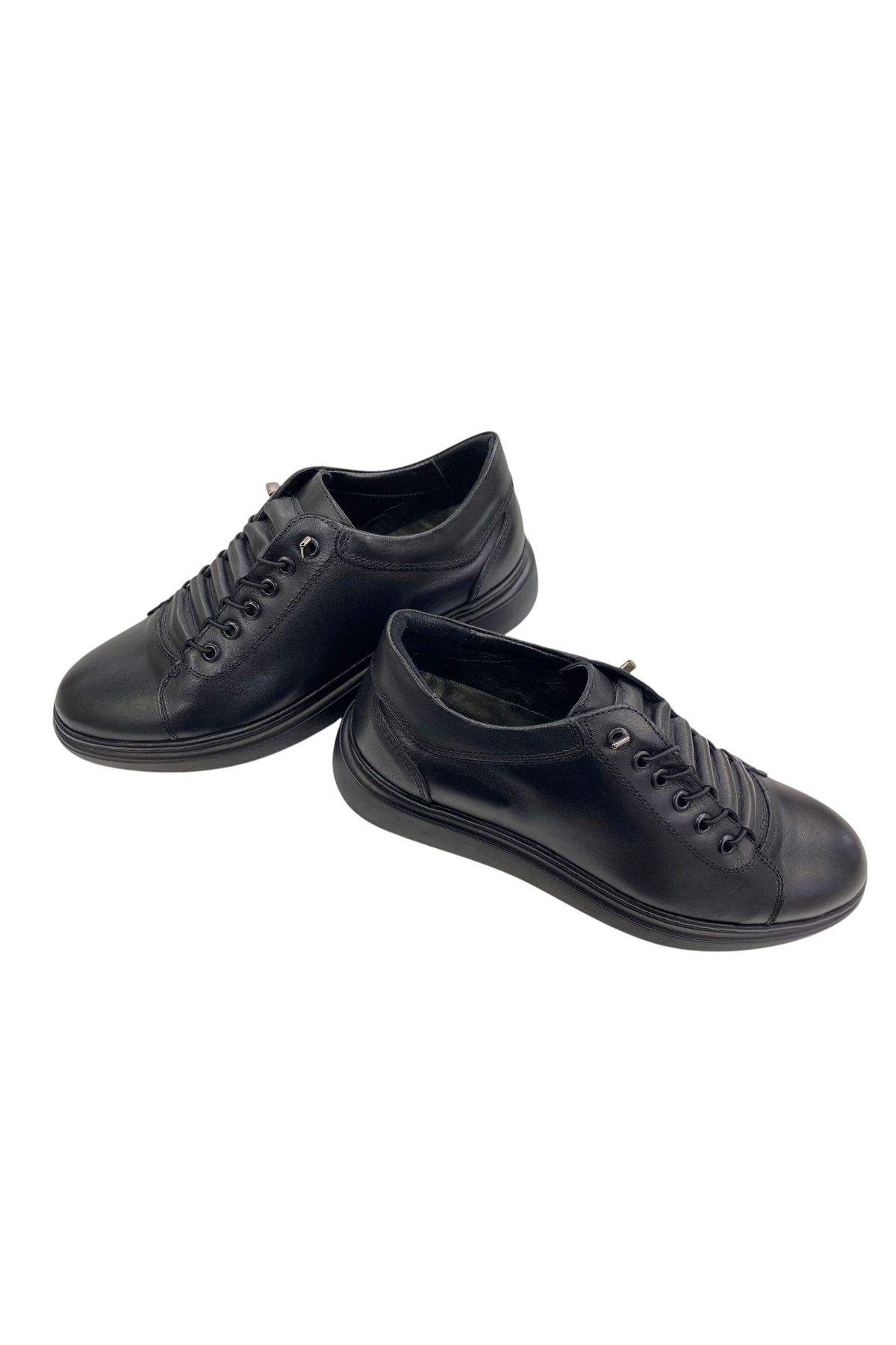 SULA-45-47 Sizes - Moccasin Leather Freshening Shoe through Poly Sole Path Inside and Outside Surface 3