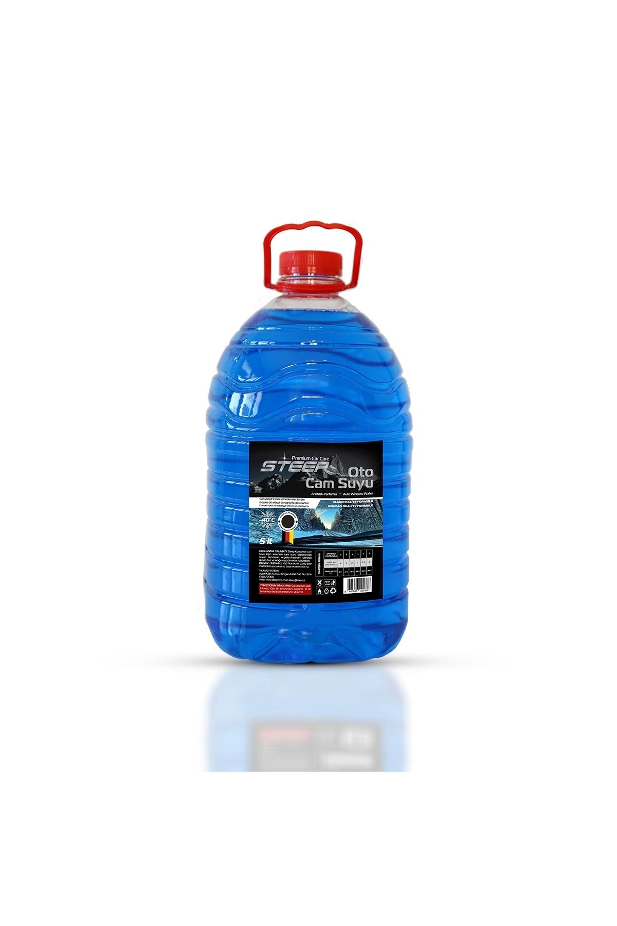 STEEP Oto Cam Suyu -40 Derece Antifriz İçerikli 5 Lt
