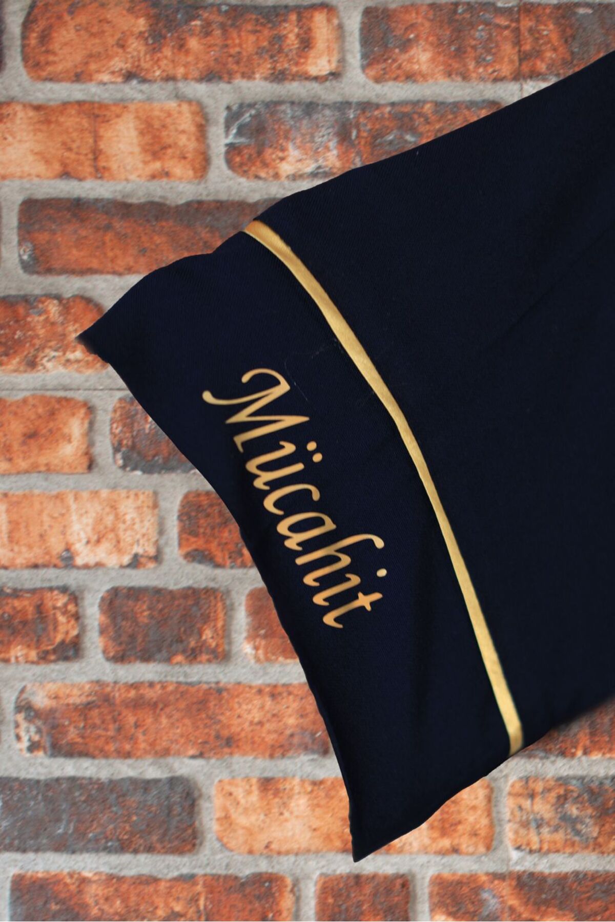 ADEREN KİDS SÜNNET GÖMLEĞİ KISA KOL LACİVERT GOLD PAMUK KUMAŞ KİŞİYE ÖZEL İSİM BASKILI fotoğrafı 4 (önizleme)