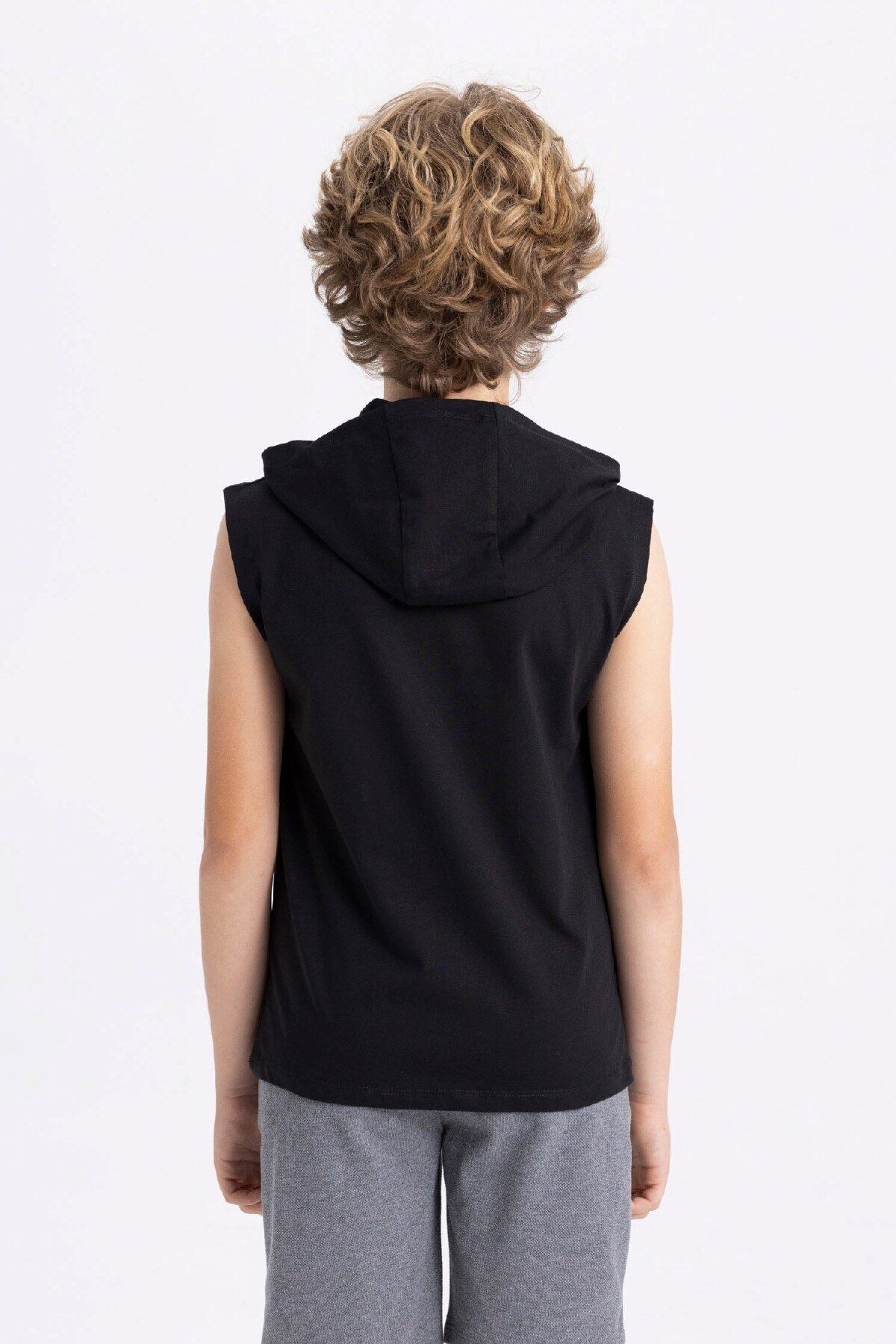 DeFacto-Boy's Undershirt - Hooded and Printed, C5102A824Sm 6