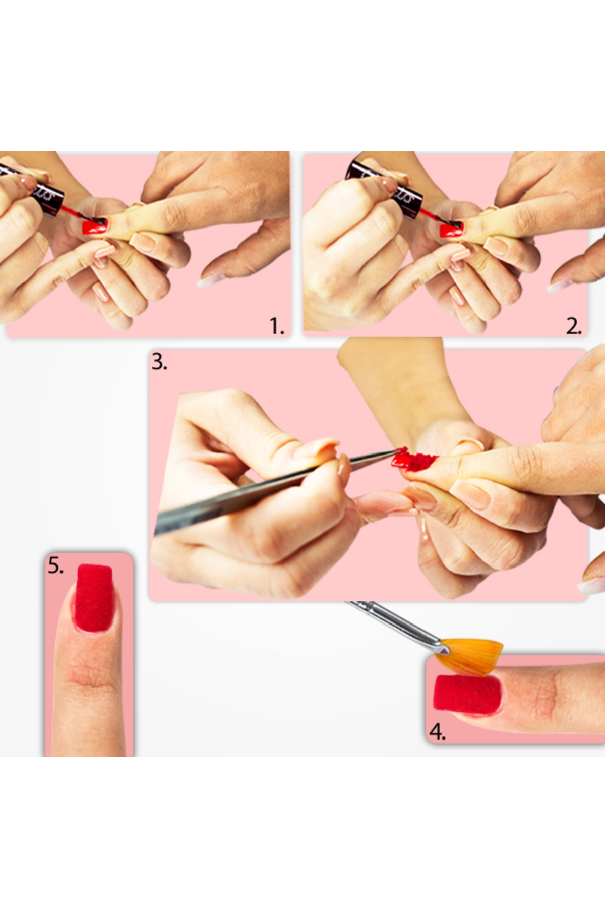 Cupio-Red Velvet Nails 2