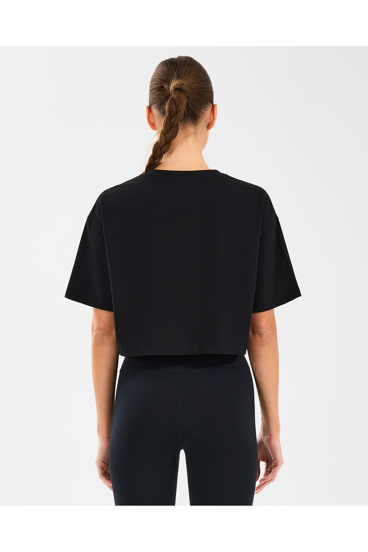 Skechers W Crop Fit Graphic Tee T-Shirt S2510144 Kadın Tişört