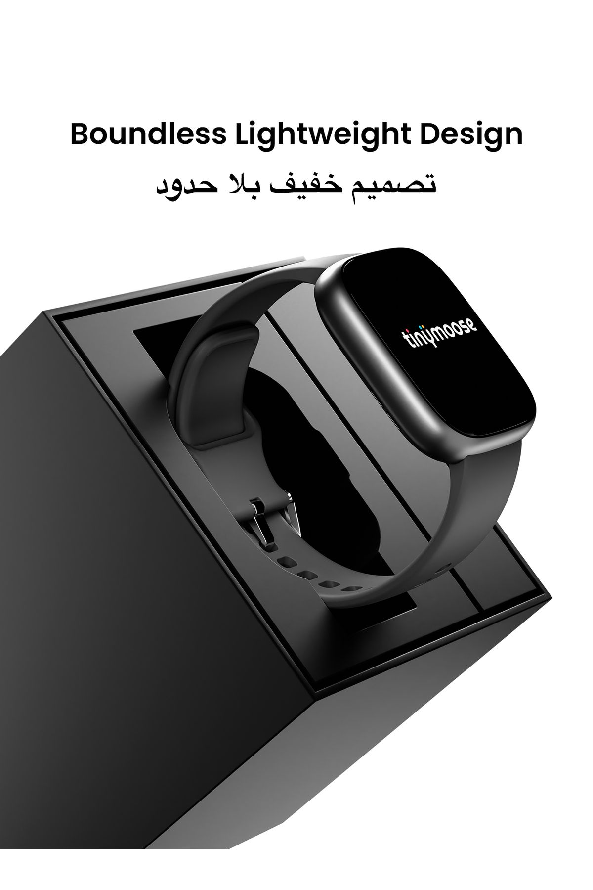 Tinymoose-Tempo Smartwatch – AMOLED, GPS, 100+ Sport Modes, Bluetooth Call, Heart Rate, SPO2, Waterproof 16