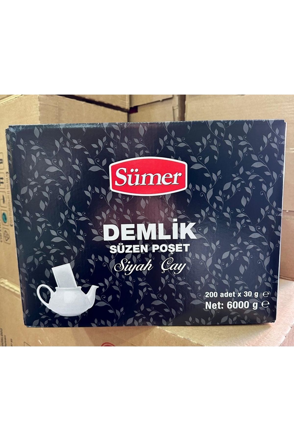 Karali Çay Karali Sümer Demlik Poşet Çay 200 X 30 Gr 6 Kg