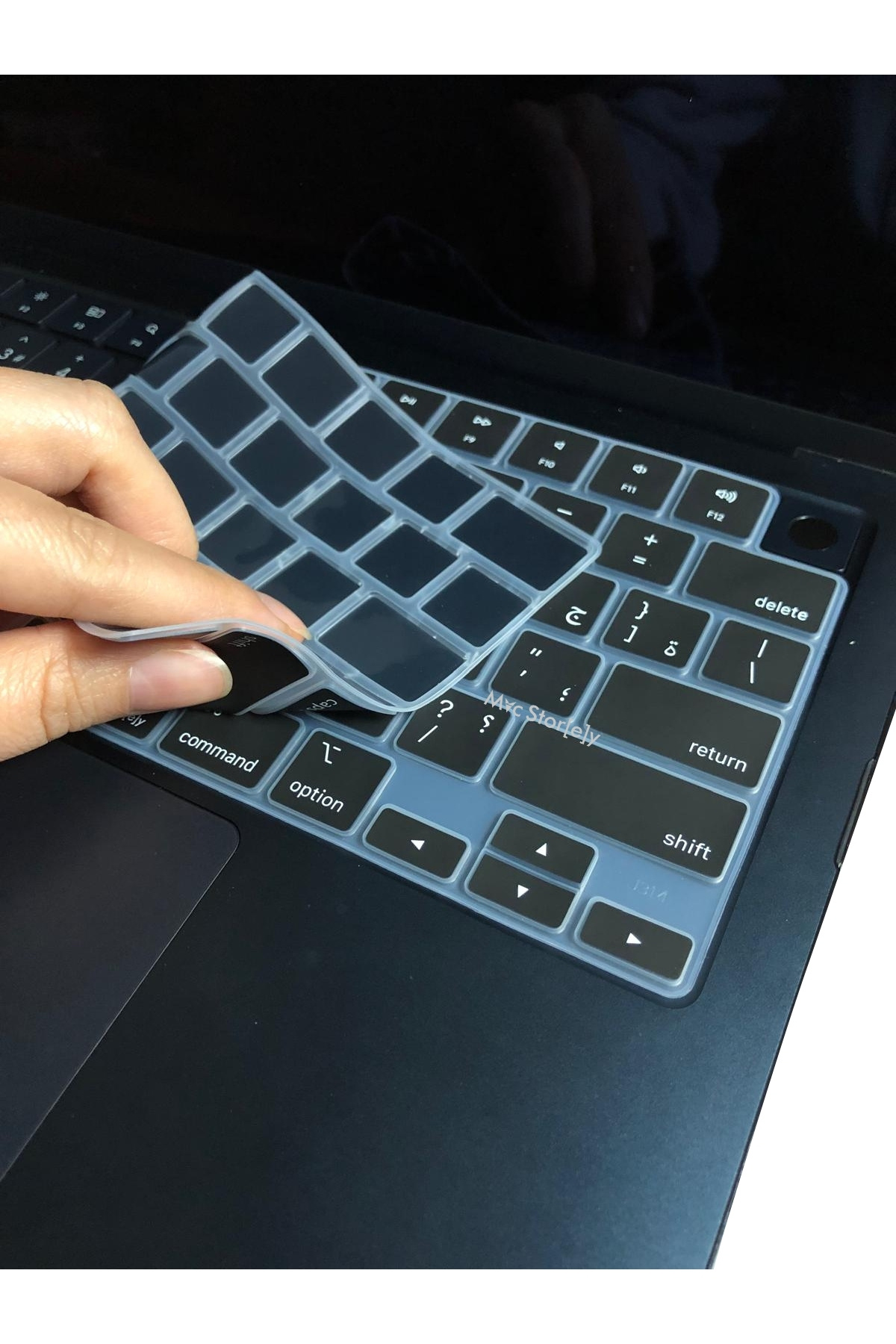 Mcstorey-Arabic Keyboard Protector for MacBook Air Pro M1-M2-M3-M4 A2681 A2941 A2442 A2485 A3113 Compatible (Us-Usa) 5