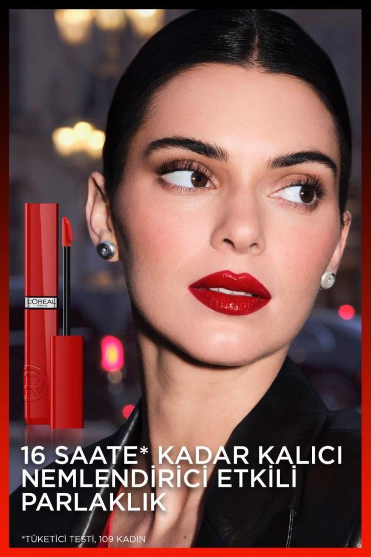 رژ لب مایع براق Infaillible Laque Resistance - 520 Berry Bordeaux — رنگ LPINFLAQUELIKITRUJ — تصویر 6 از 8
