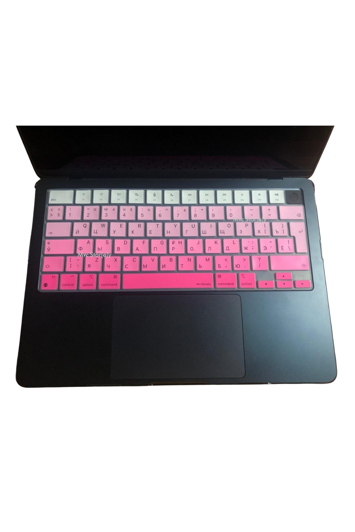 Mcstorey-Russian Keyboard Protector for MacBook Air Pro Case M1-M2-M3-M4 (Uk-Eu) A2681 A2941 A2442 A2485 Gradient 6