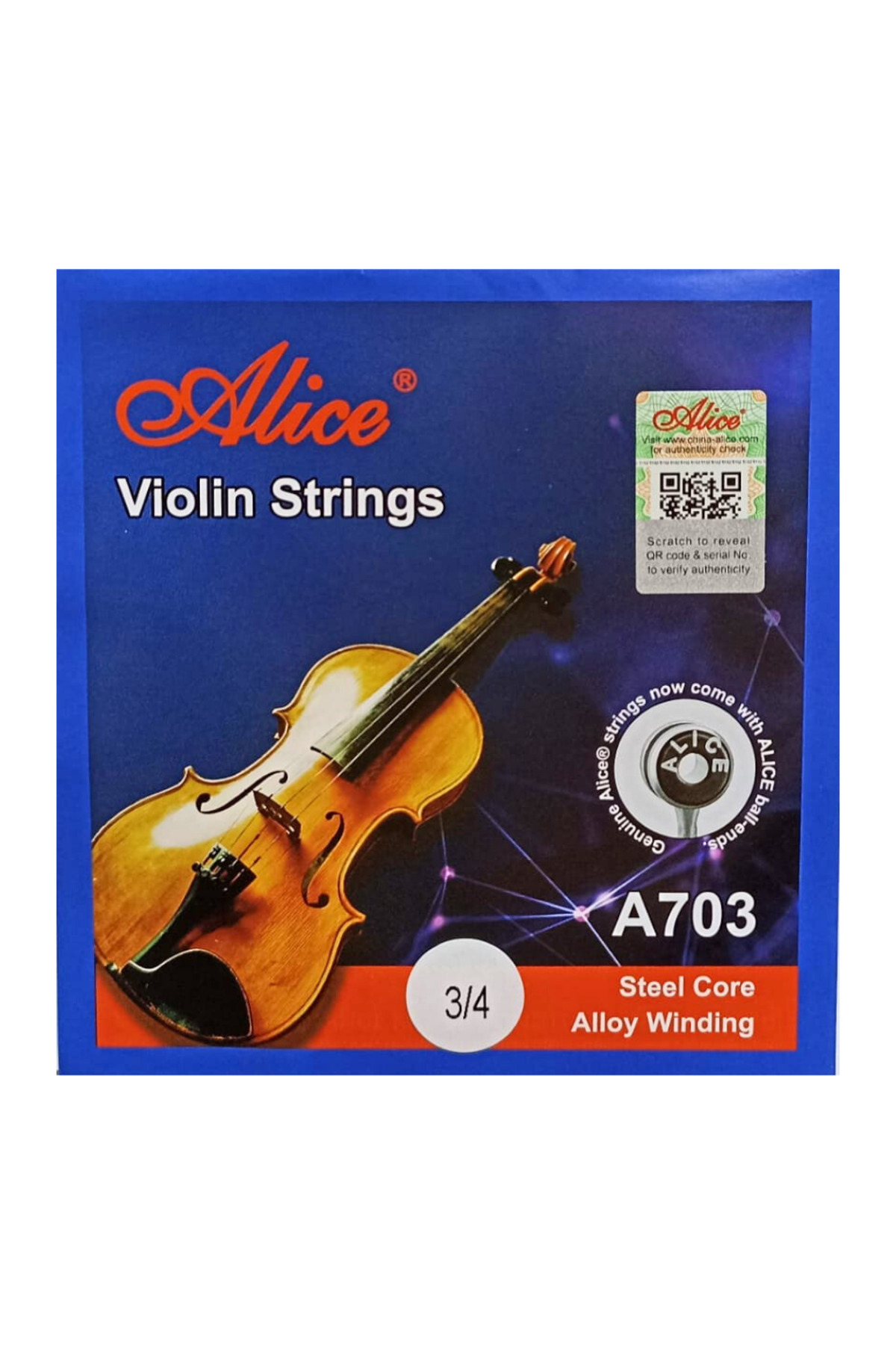 Alice-A703 3/4 Violin String 1