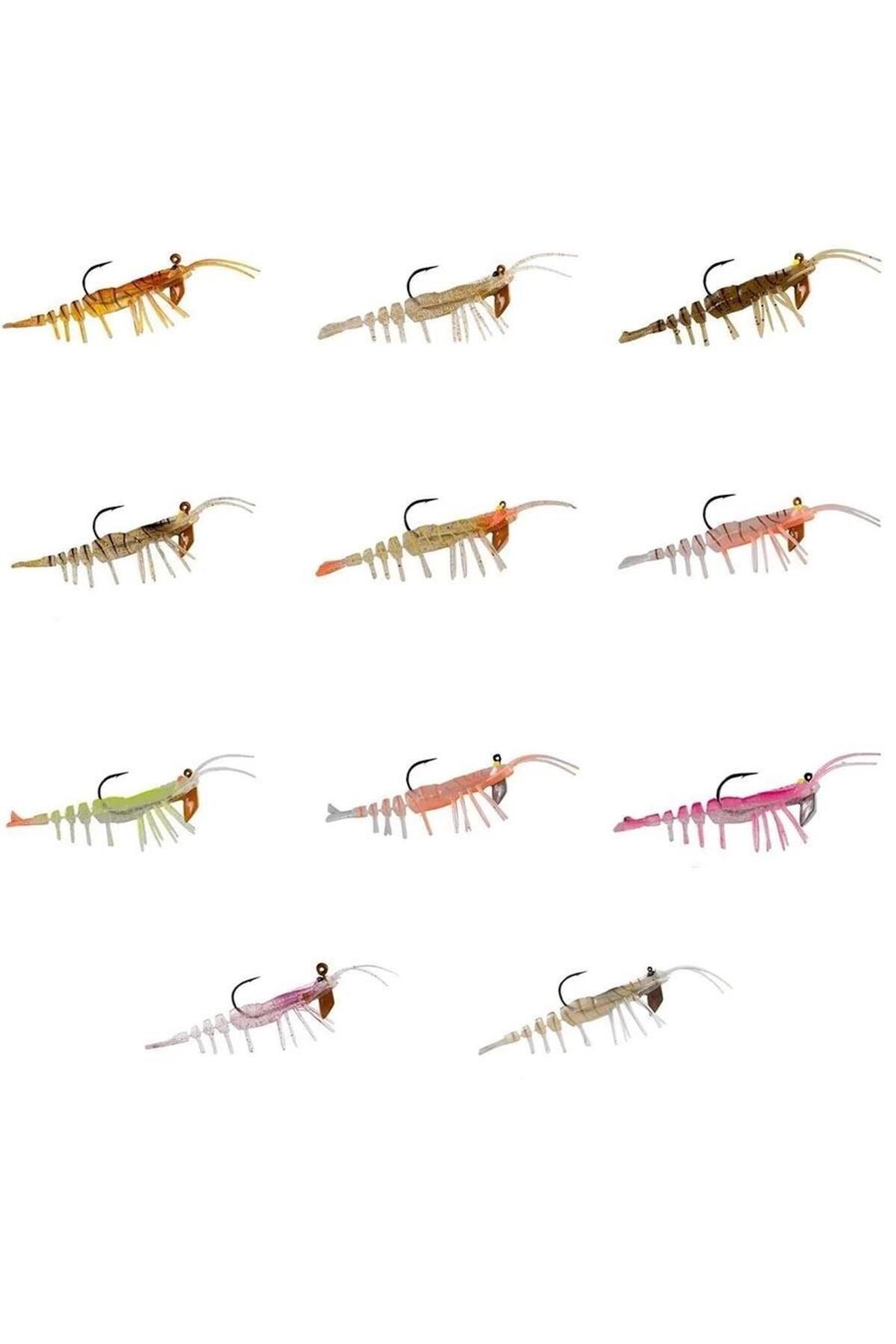 Hanfish Teke TK Shrimp 75mm 7gr Karides Silikon