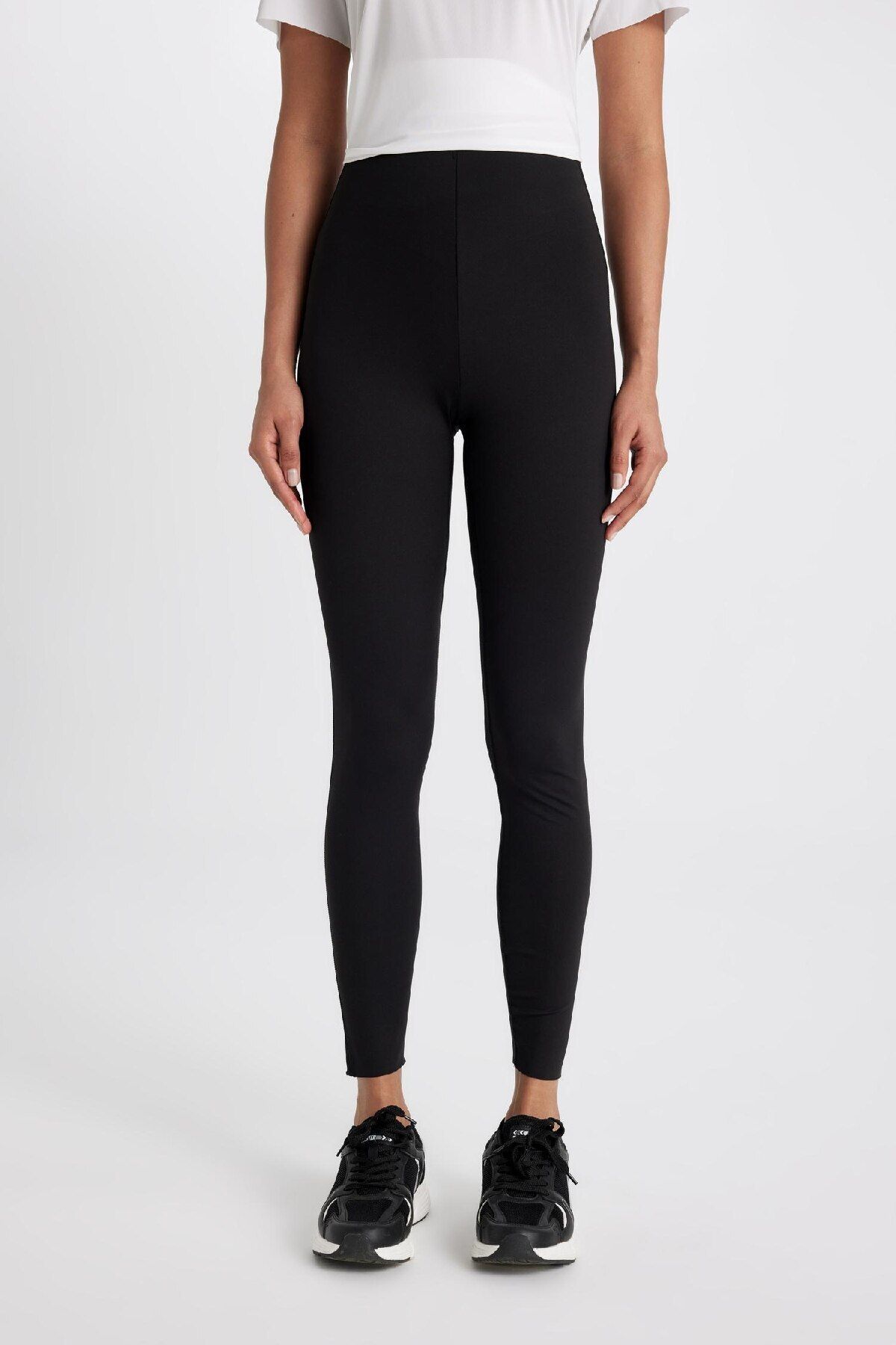 DeFacto-Flexible Premium-Sport-Leggings mit hoher Taille – C9191ax24au 7
