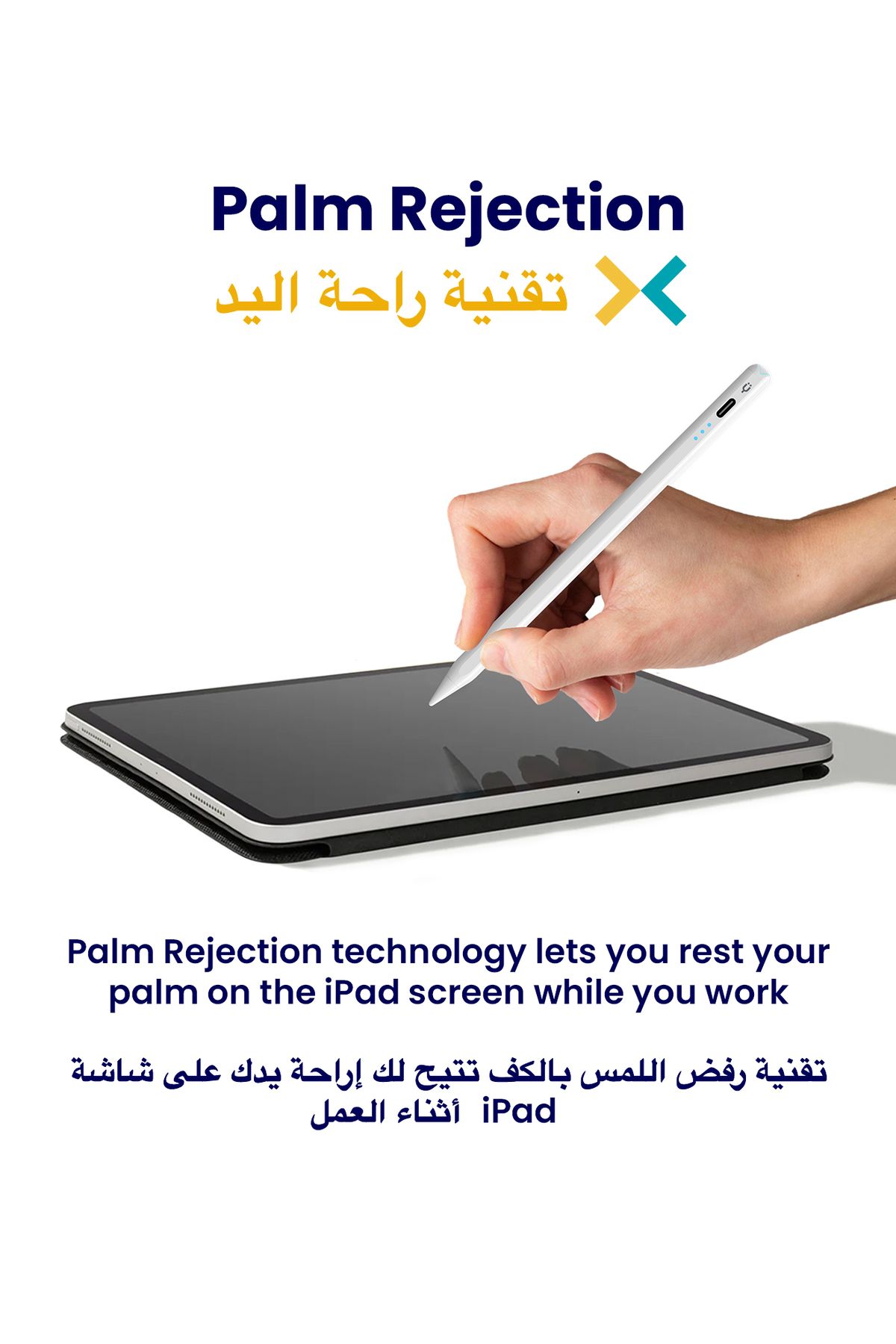 Tinymoose-Pencil Pro Lumin – 3 LED Battery Indicator, USB-C Charging, Palm Rejection - iPad 2018 and above 6