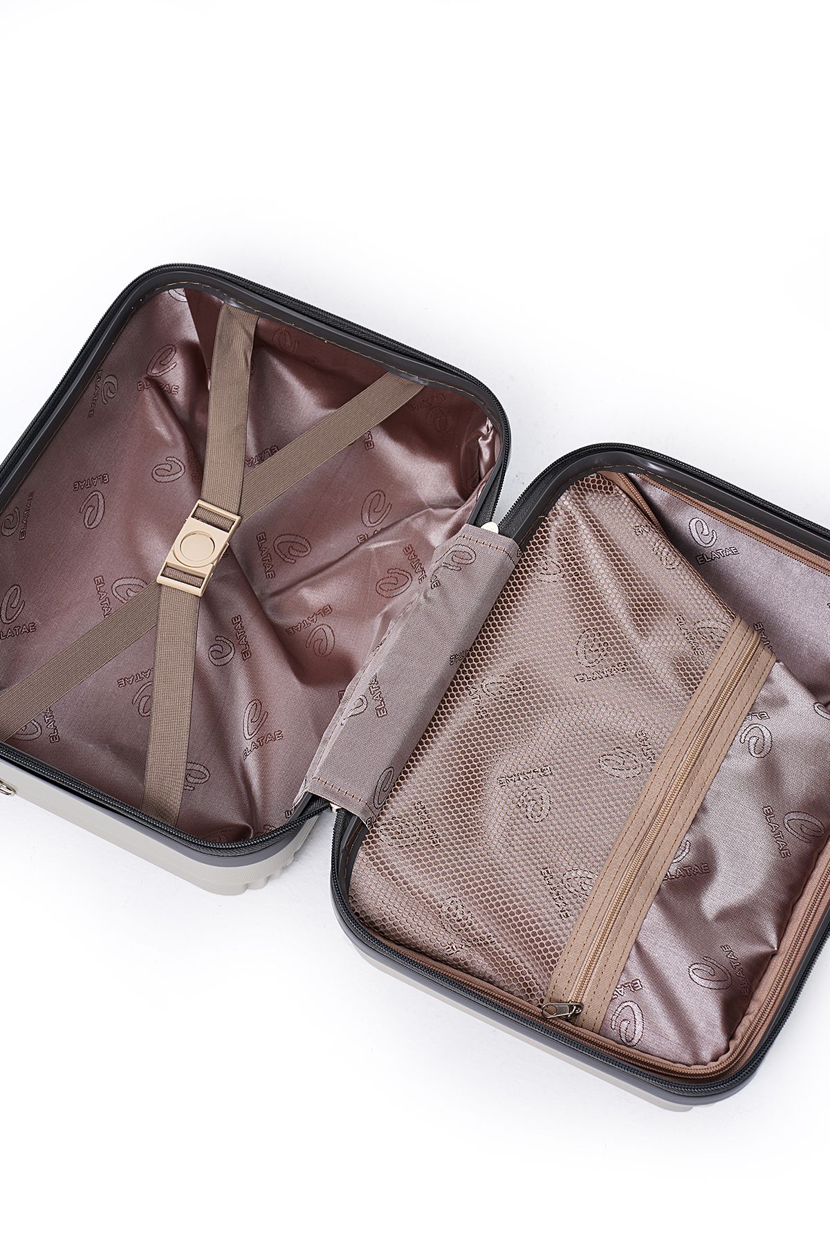 ELATAE-Unbreakable Premium Women's Makeup Bag Shoulder Strap Password Hand Suitcase V303 4
