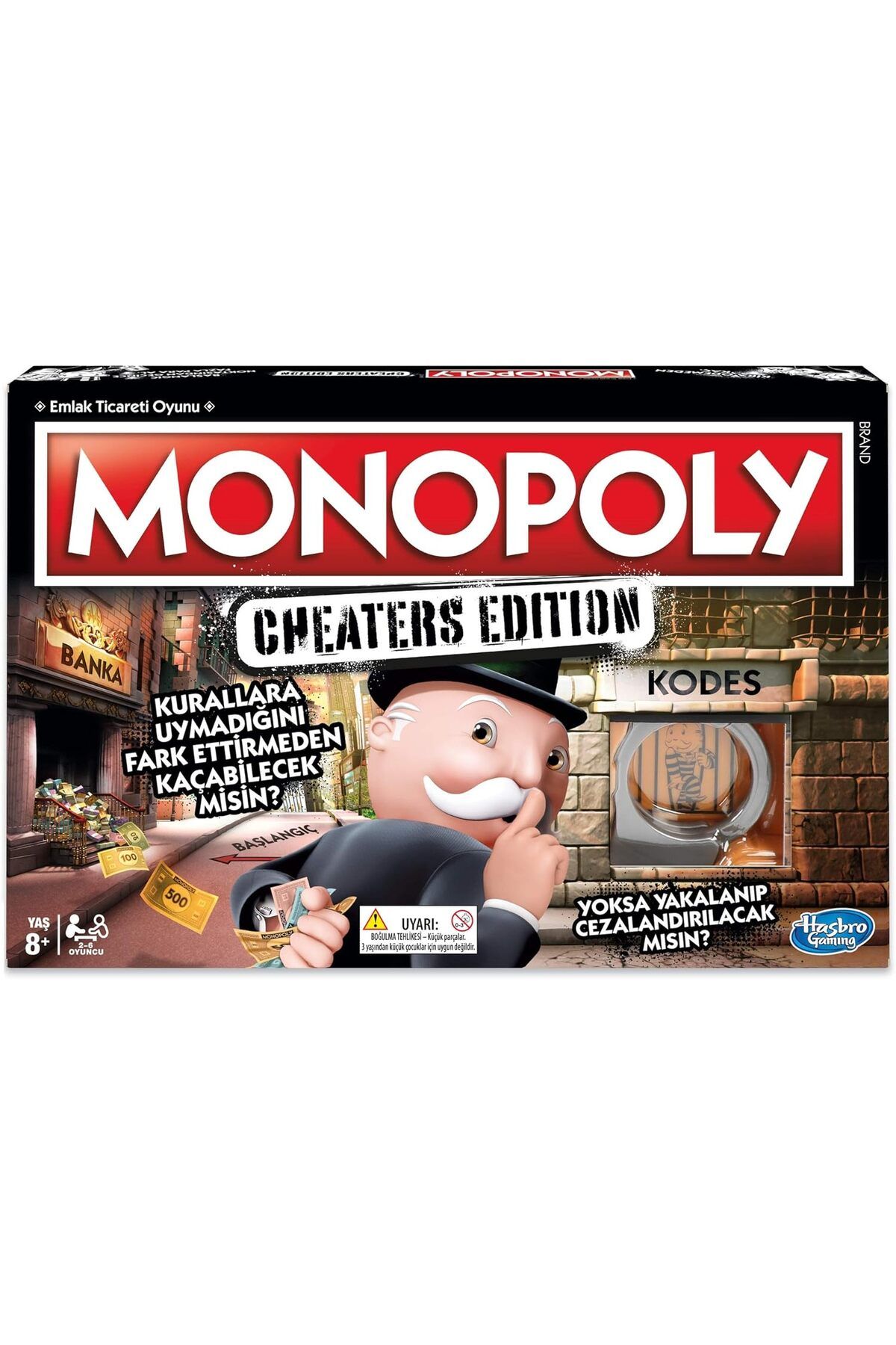 STOREMAX buxystorem Gaming Monopoly Cheaters Edition Kutu Oyunu, 8 Yaş ve Üstü, 2-6 Oyuncu trendymx 999662
