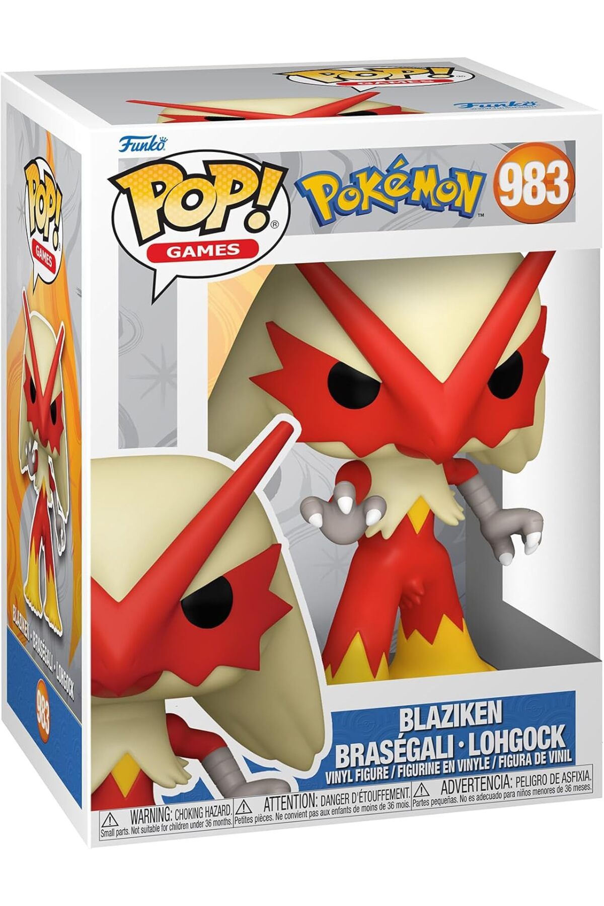 STOREMAX shopmst POP Games: Pokemon- Blaziken(EMEA) Figür Life Buystore 1006387