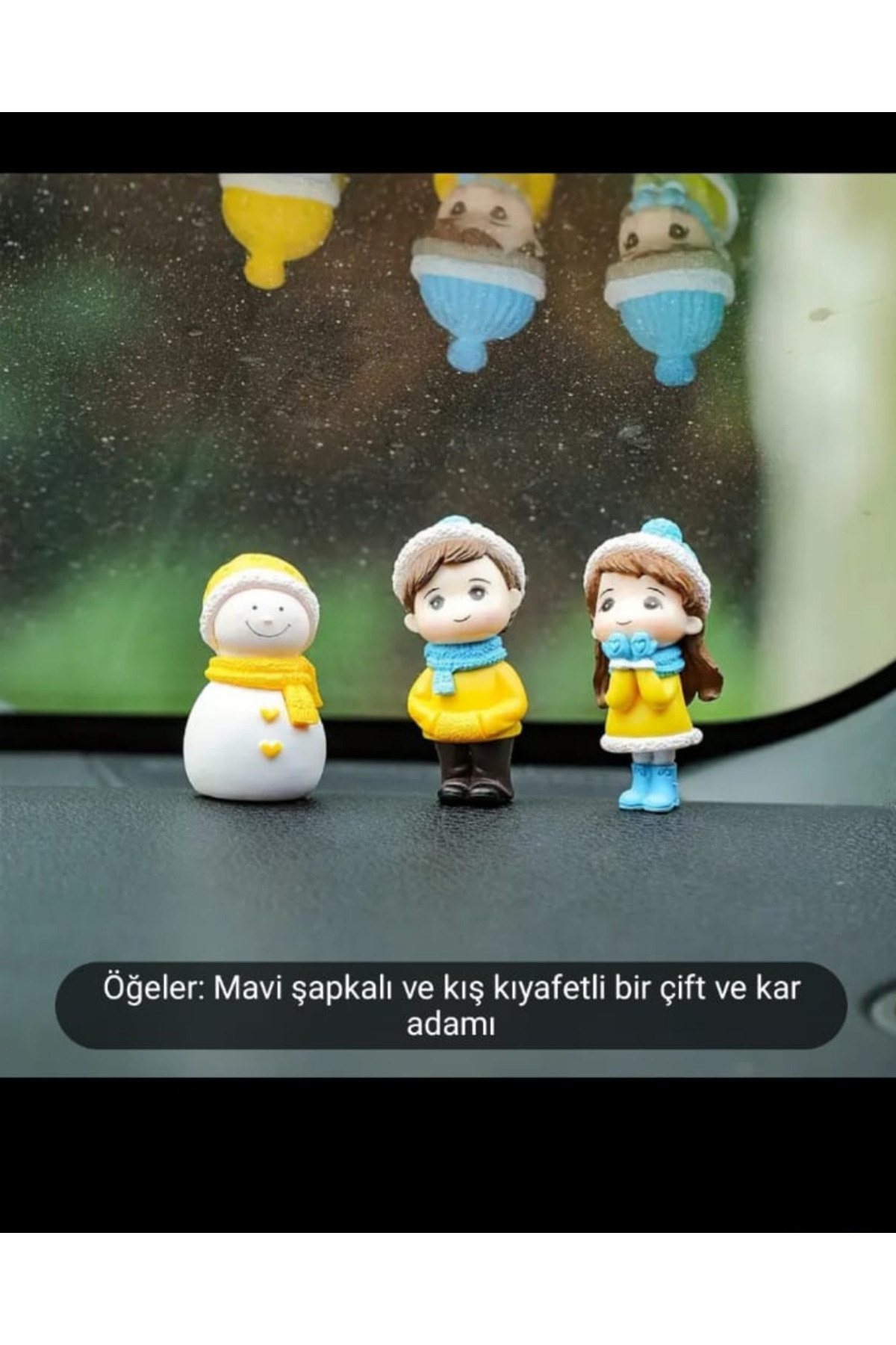 Sevgililer Dikiz Aynası Süsü Ayna Süsü Araç İçi Araba Süsü Torpido Süsü Araç Oto Aksesuar