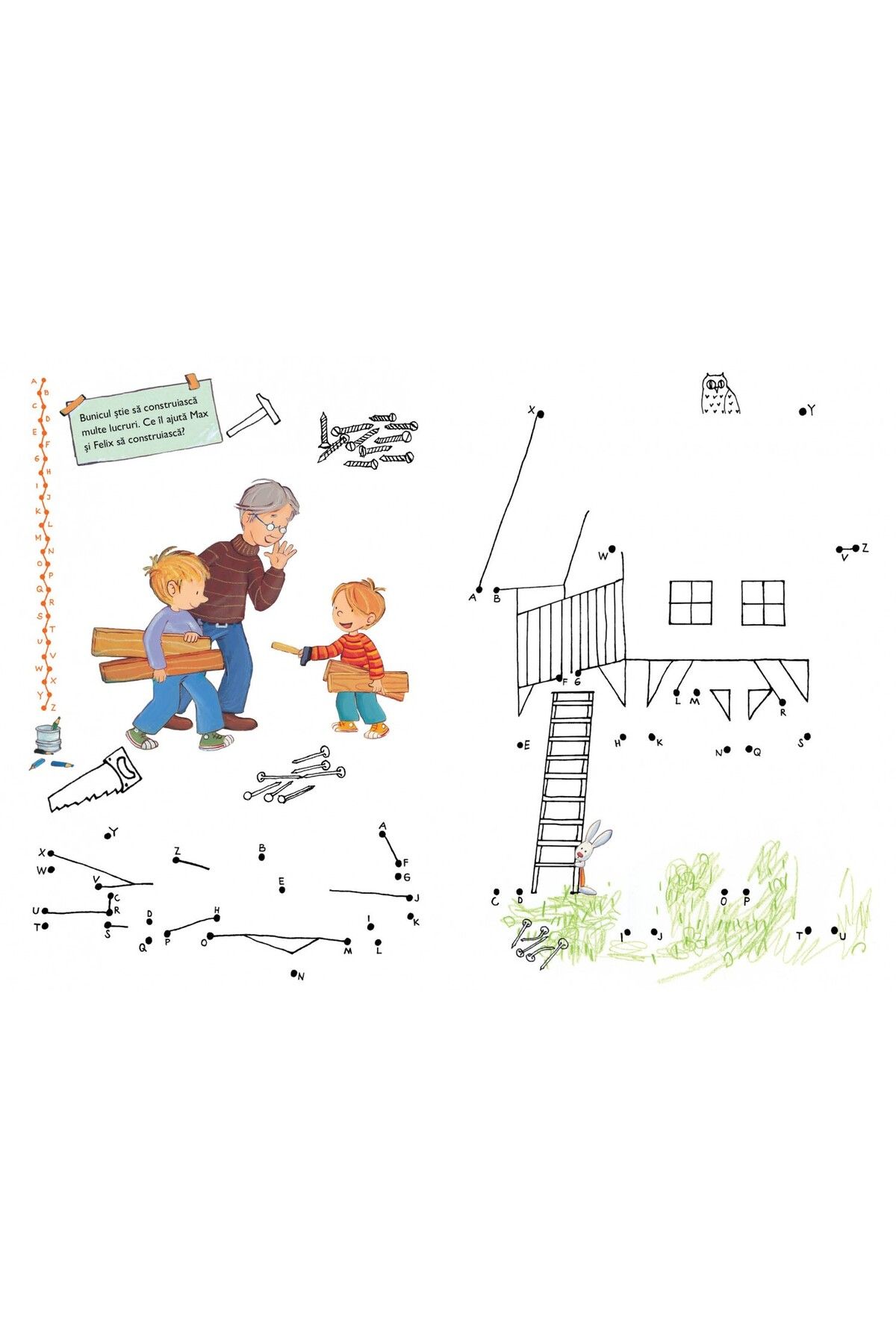 Didactica Publishing House-Children's book, Learn with Max, Dot by dot - From 1 to 20, from A to Z, 3+ years 5