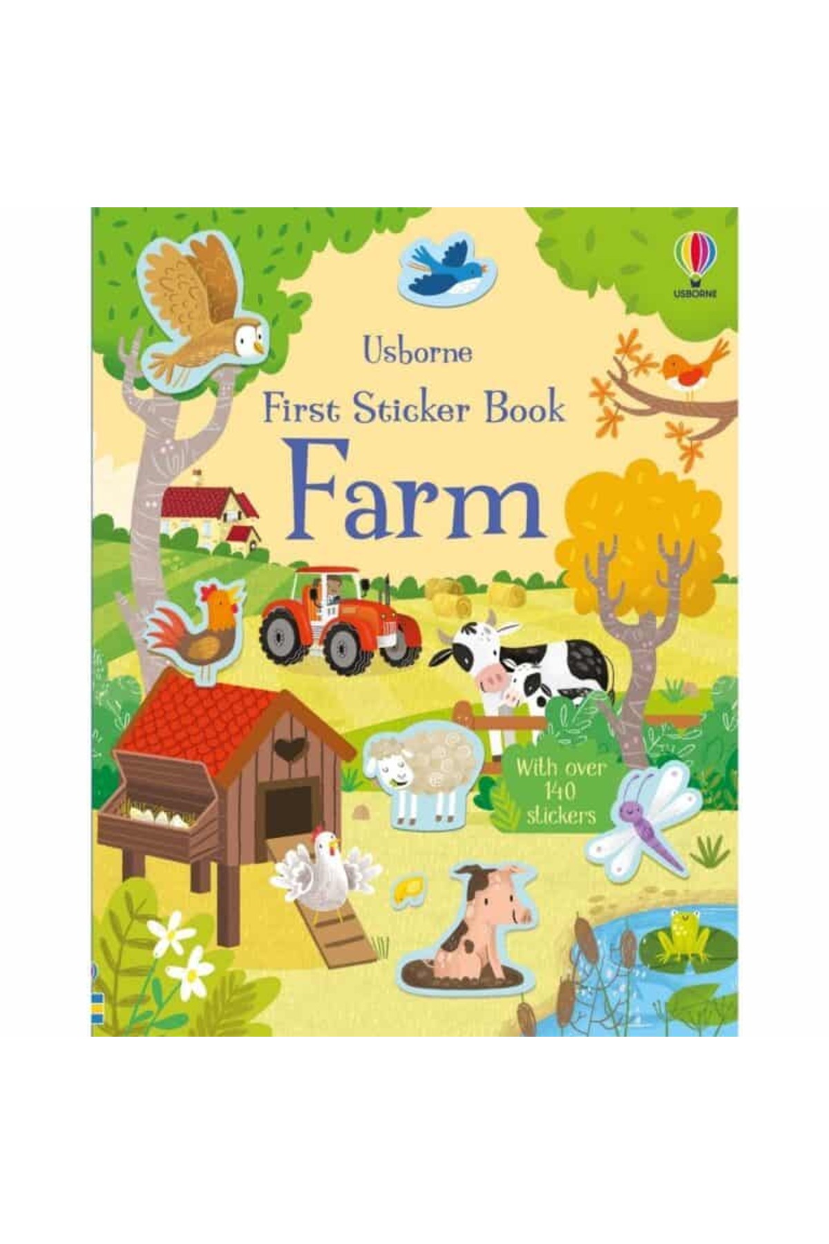 Usborne Детска книга - Първа ферма за стикери