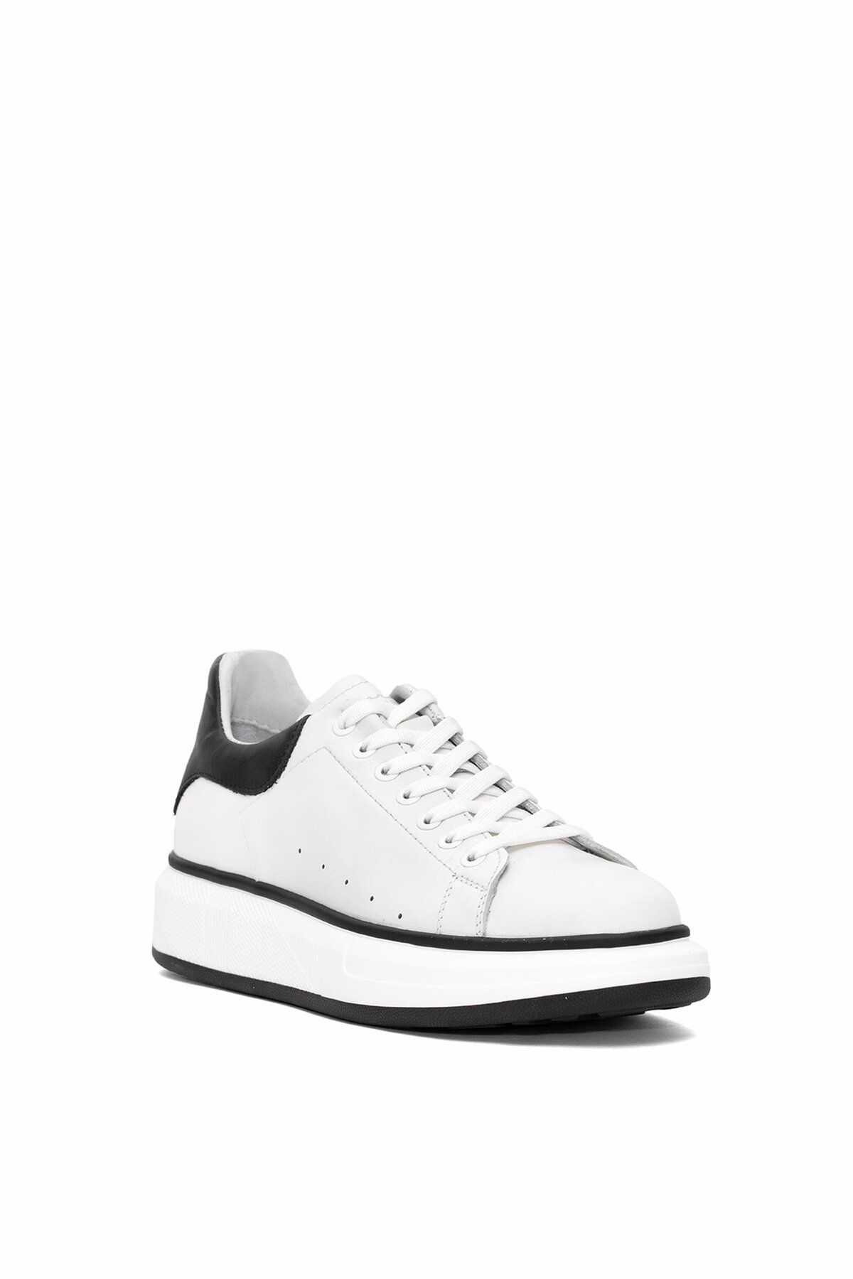 MARCOMEN-152-21028 Men's Genuine Leather Casual Shoes Off White 2
