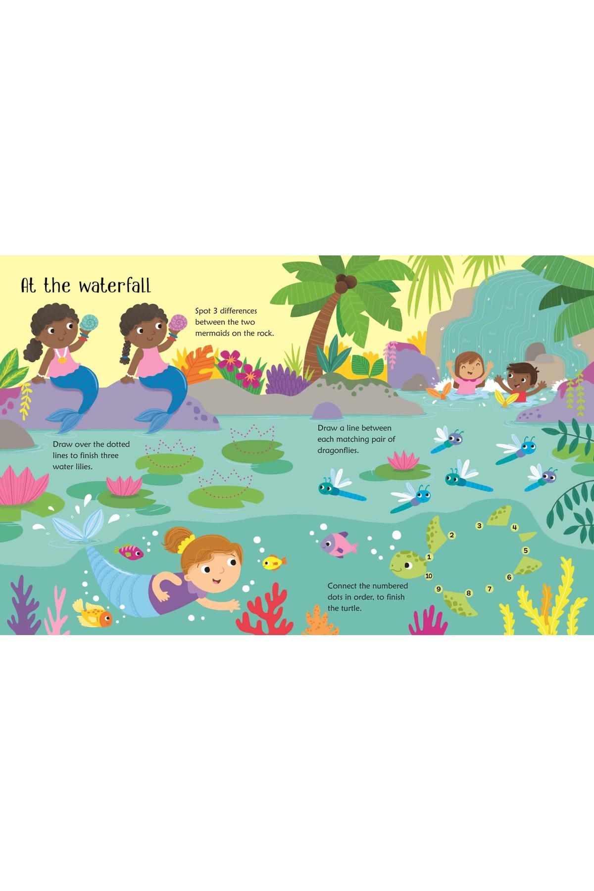 Usborne-Write and Erase - Wipe-Clean Mermaid Activities 3
