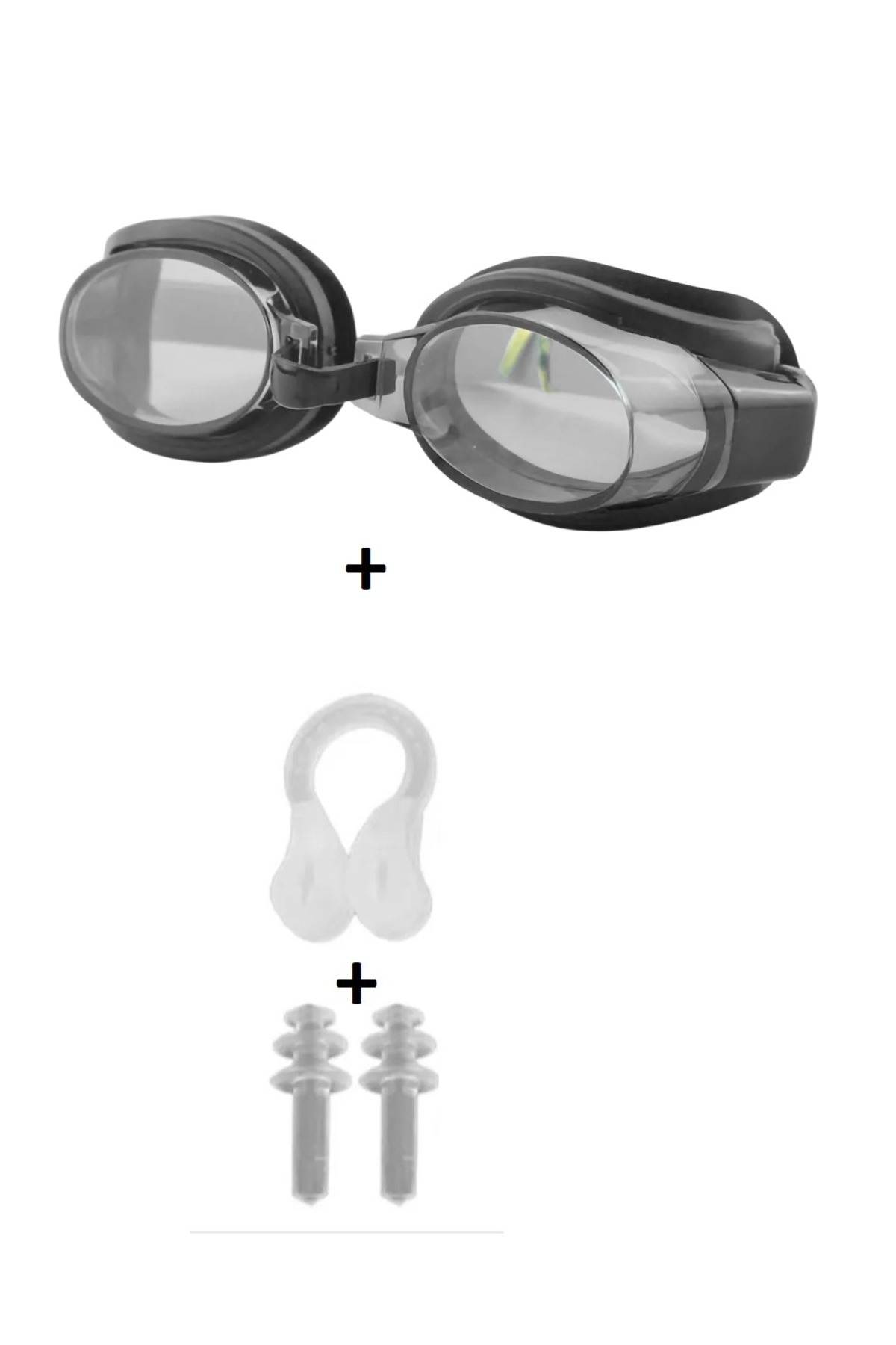 MUBX-Set of 4 Pool Sea Swimming Goggles with Boneli Spigot UV Protection Swimming Set 3