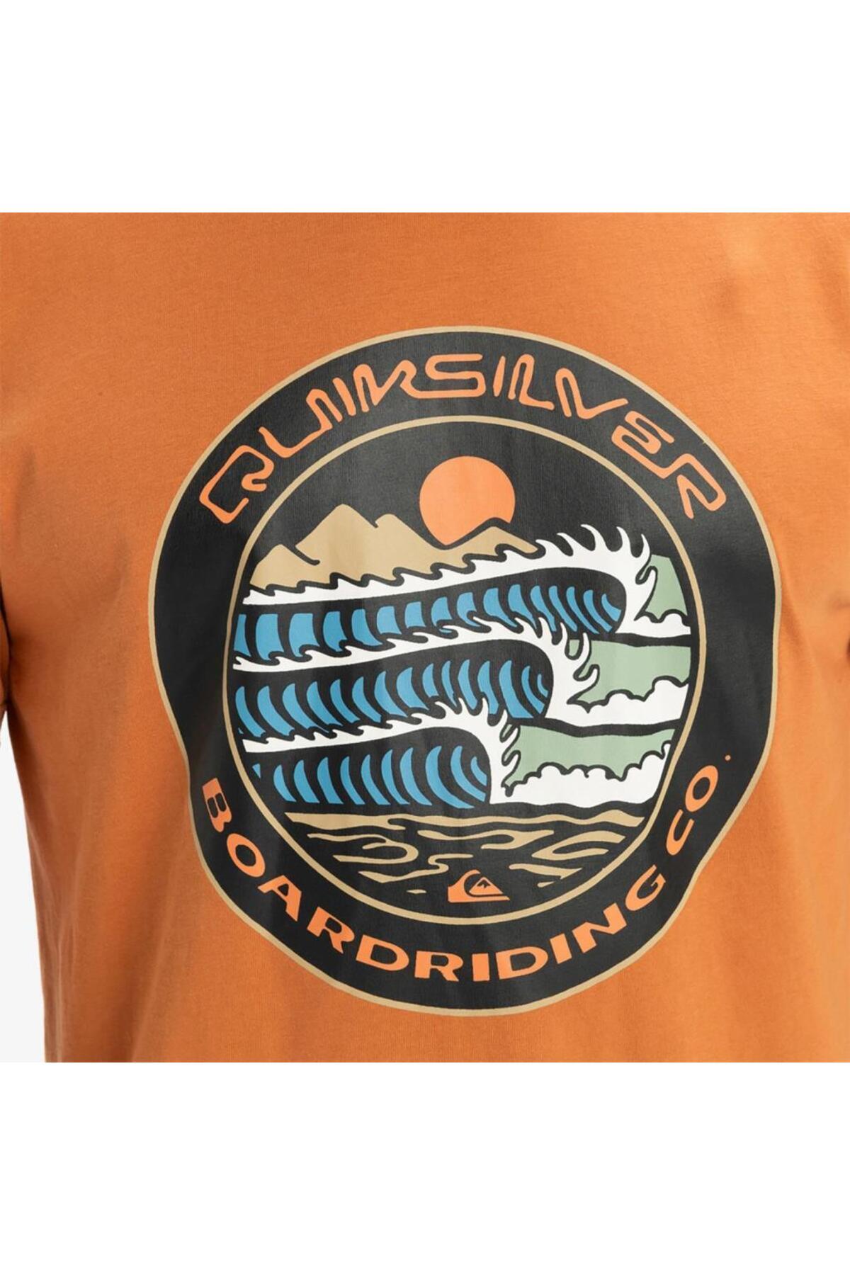 تی شرت مردانه طرح دار آستین افتاده | کوییک سیلور Quiksilver EQYZT08051 CMN0 - تصویر 4