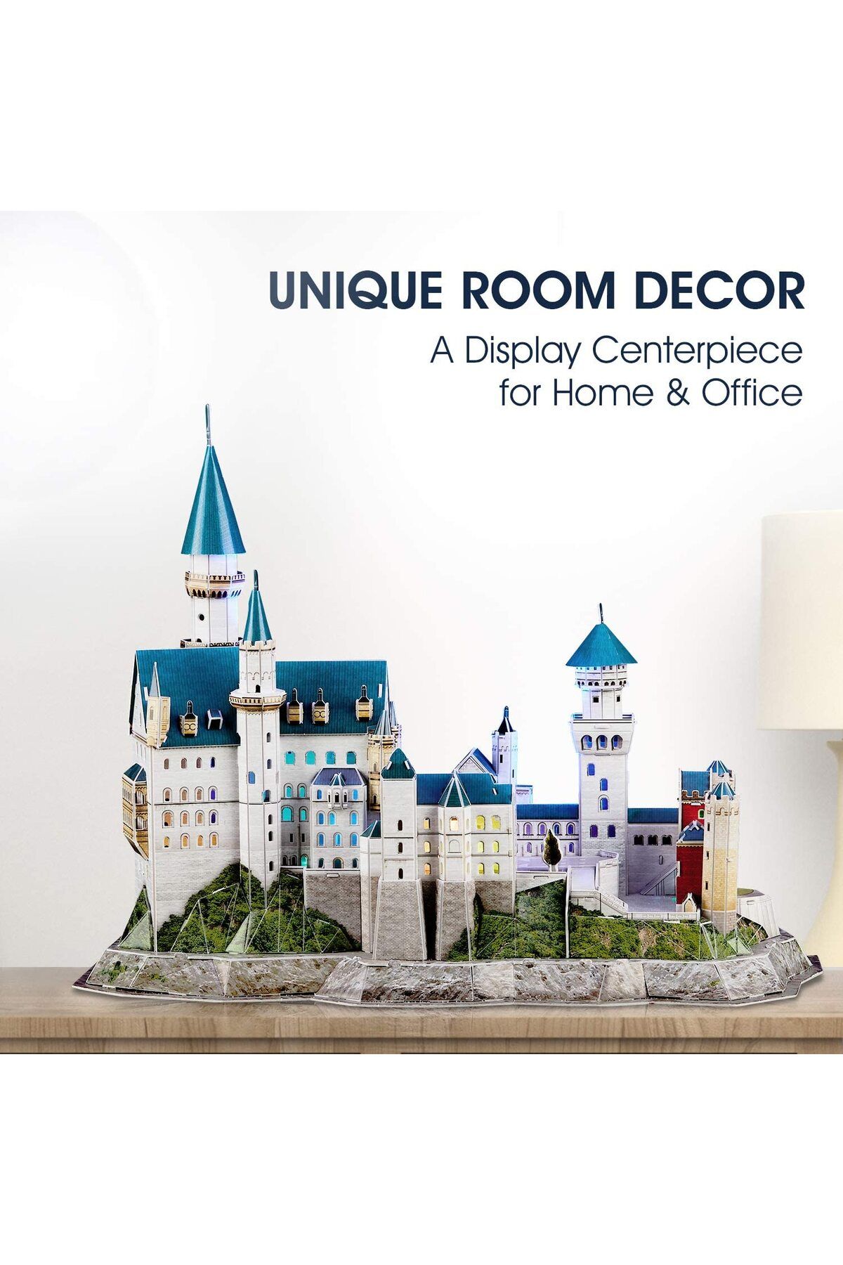 Cubic Fun-Cubic Fun - 3D Led Puzzle Neuschwanstein Castle 128 Pieces 6