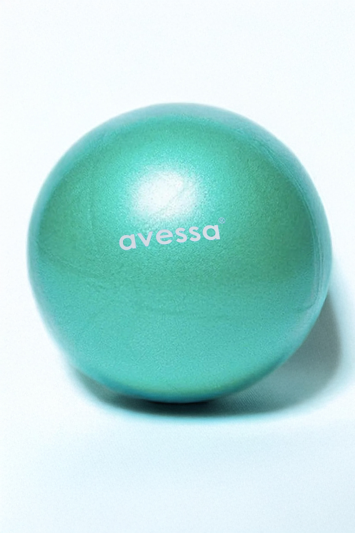Verahed Avessa 25cm Su Yeşili Mini Pilates Topu Plates Aerobik Cardio Jimnastik Için Egzersiz Aleti