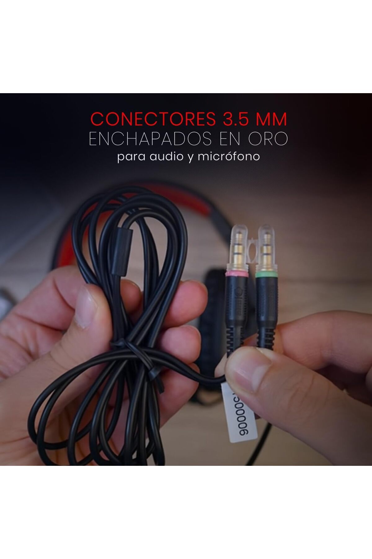 REDRAGON-سماعة الألعاب السلكية Redragon Ares H120 مع ميكروفون (خاصية تقليل الضوضاء) 6