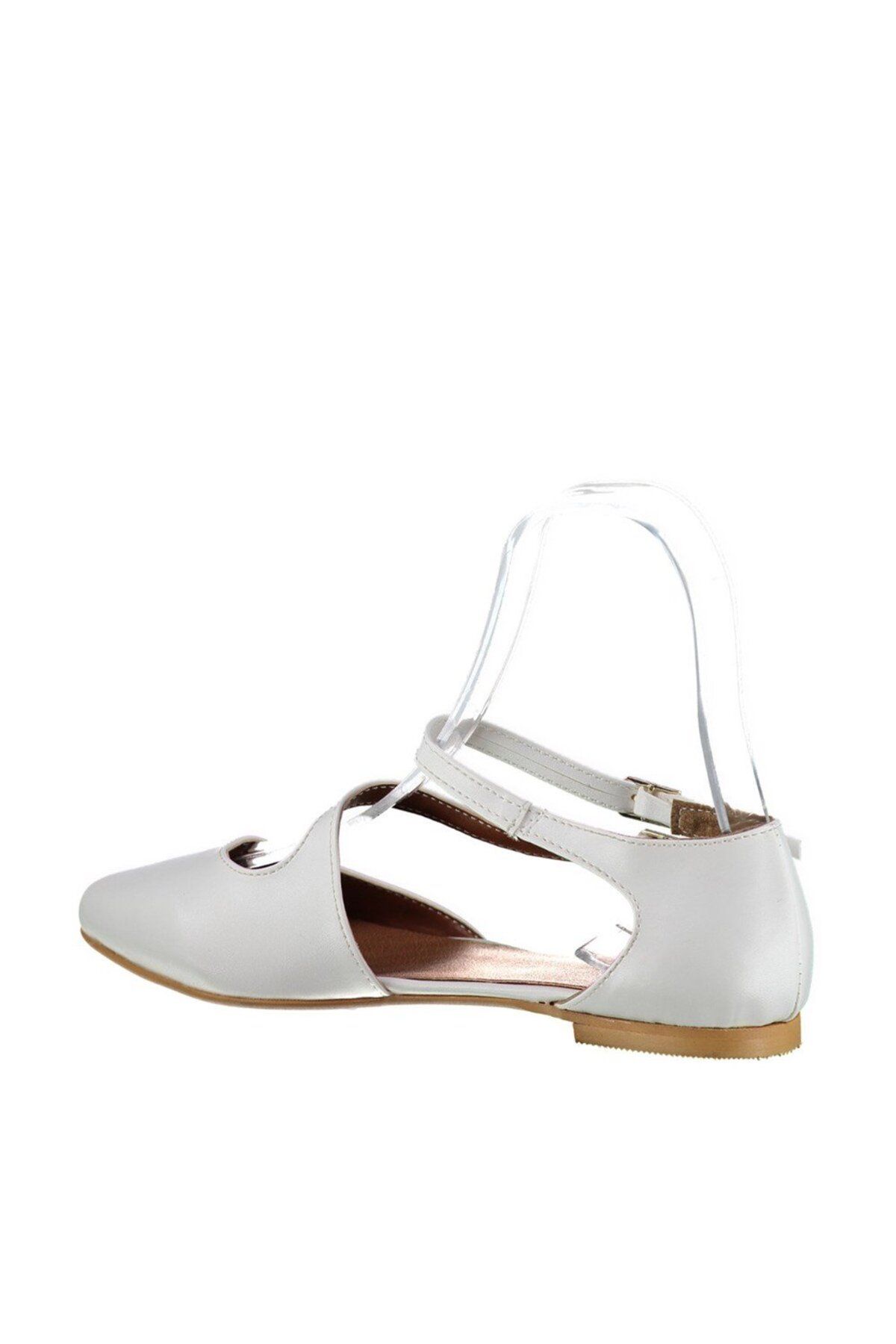 Fox Shoes-White Women's Ballerina D 726016909 3