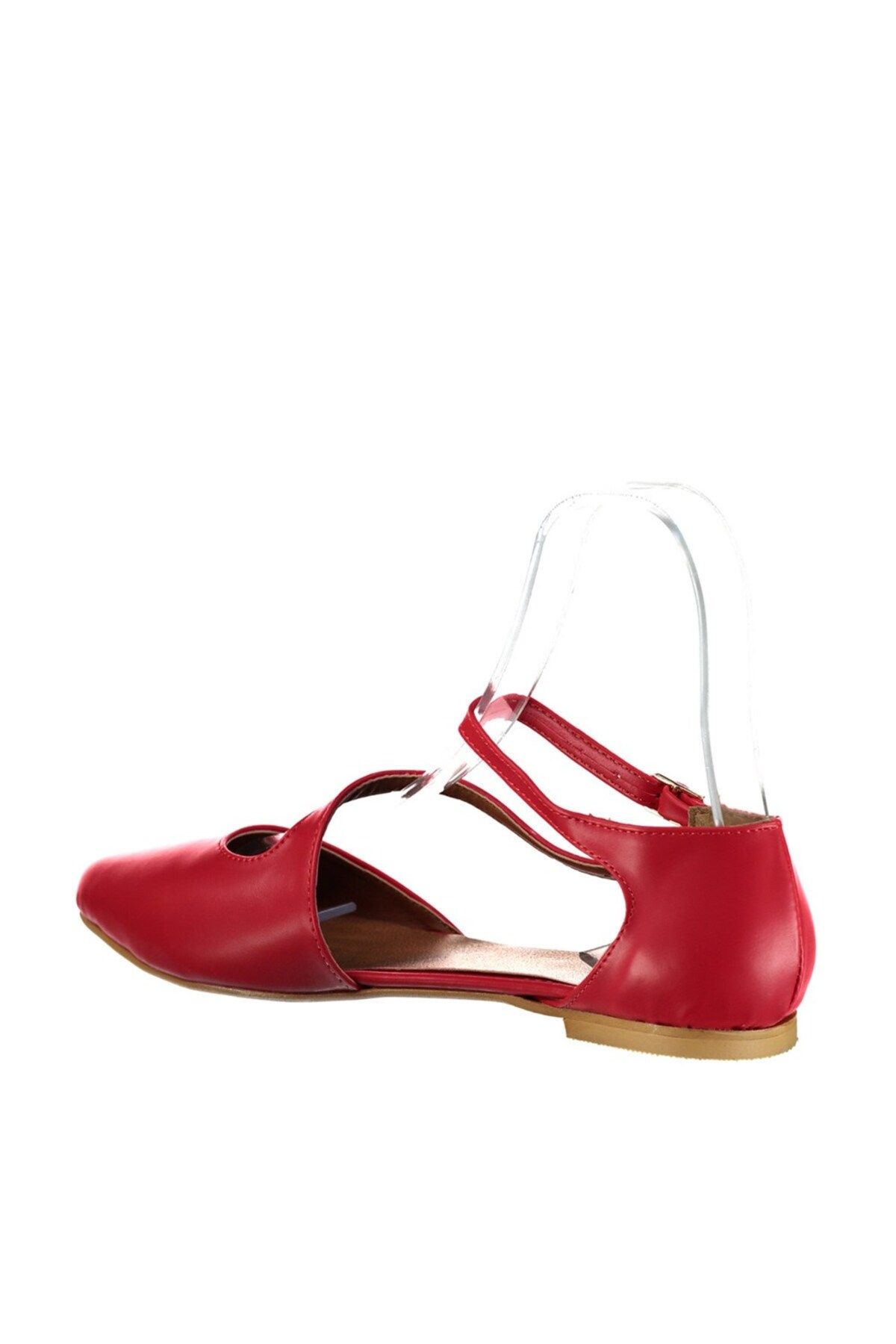 Fox Shoes-Червоний жіночий бабет D726016909 4