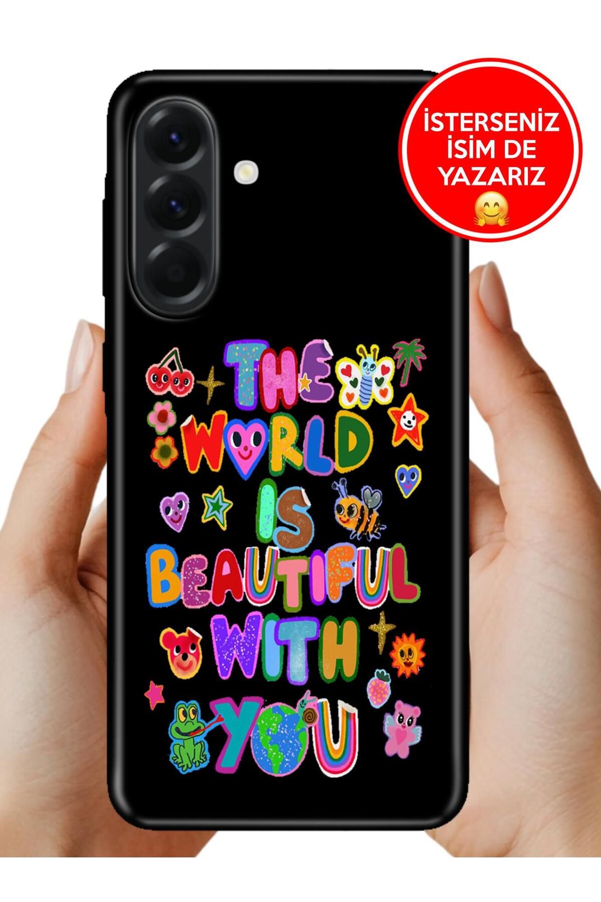 Cekuonline Galaxy A36 Kılıf Telefon Kılıfı Tasarım Kapak With You