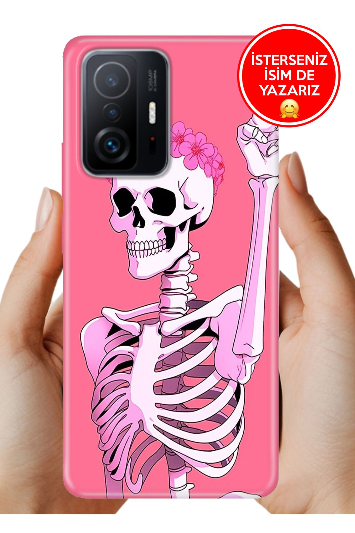 Cekuonline Xiaomi Mi 11T- 11T Pro Kılıf Kamera Koruma Vip-Seri Esnek Silikon Missskull