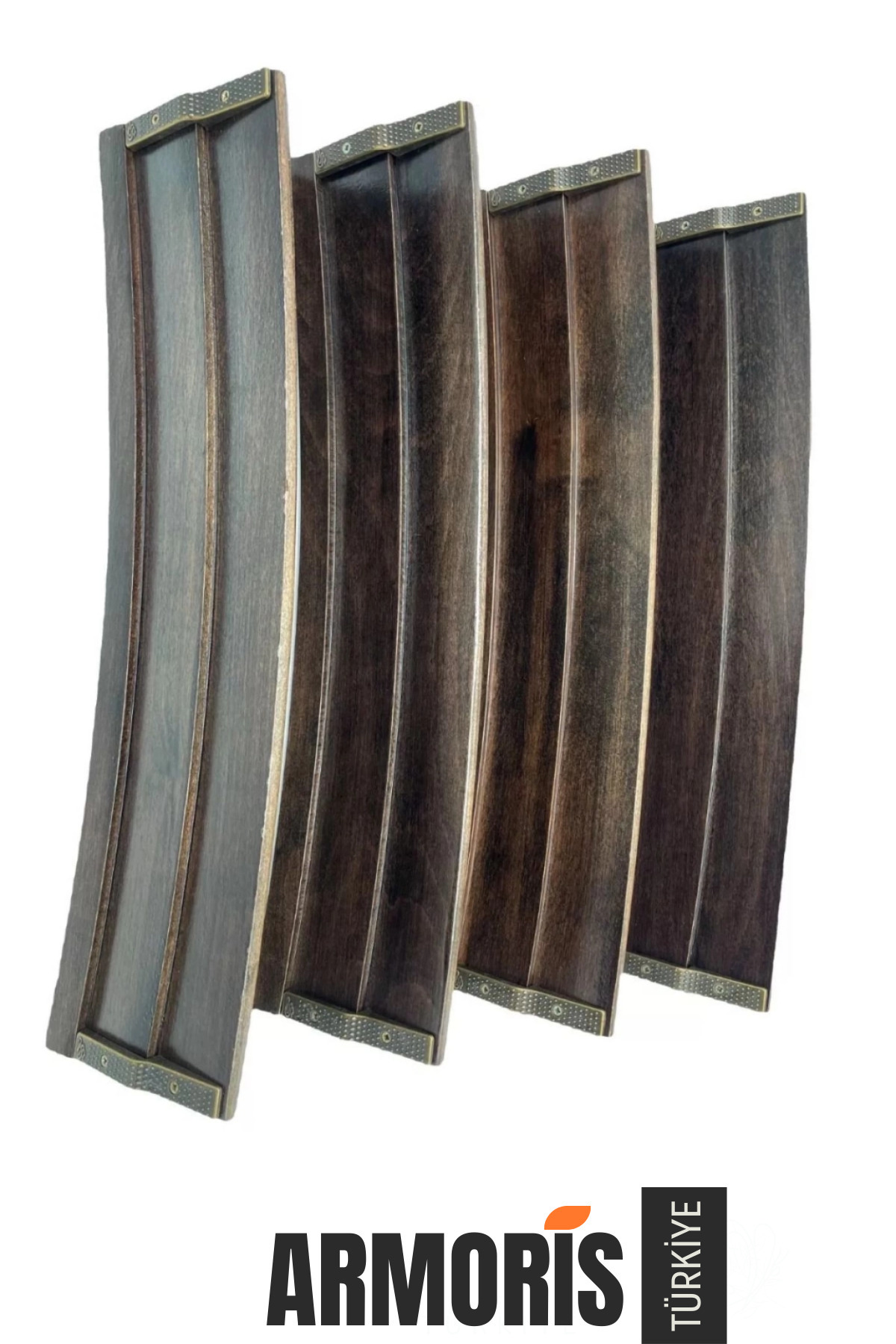 Armoris-New Series Vip Big Size Cue Entertainment Hobby Game 101 Tree Original Tree Oval Okey Set with Bag 4