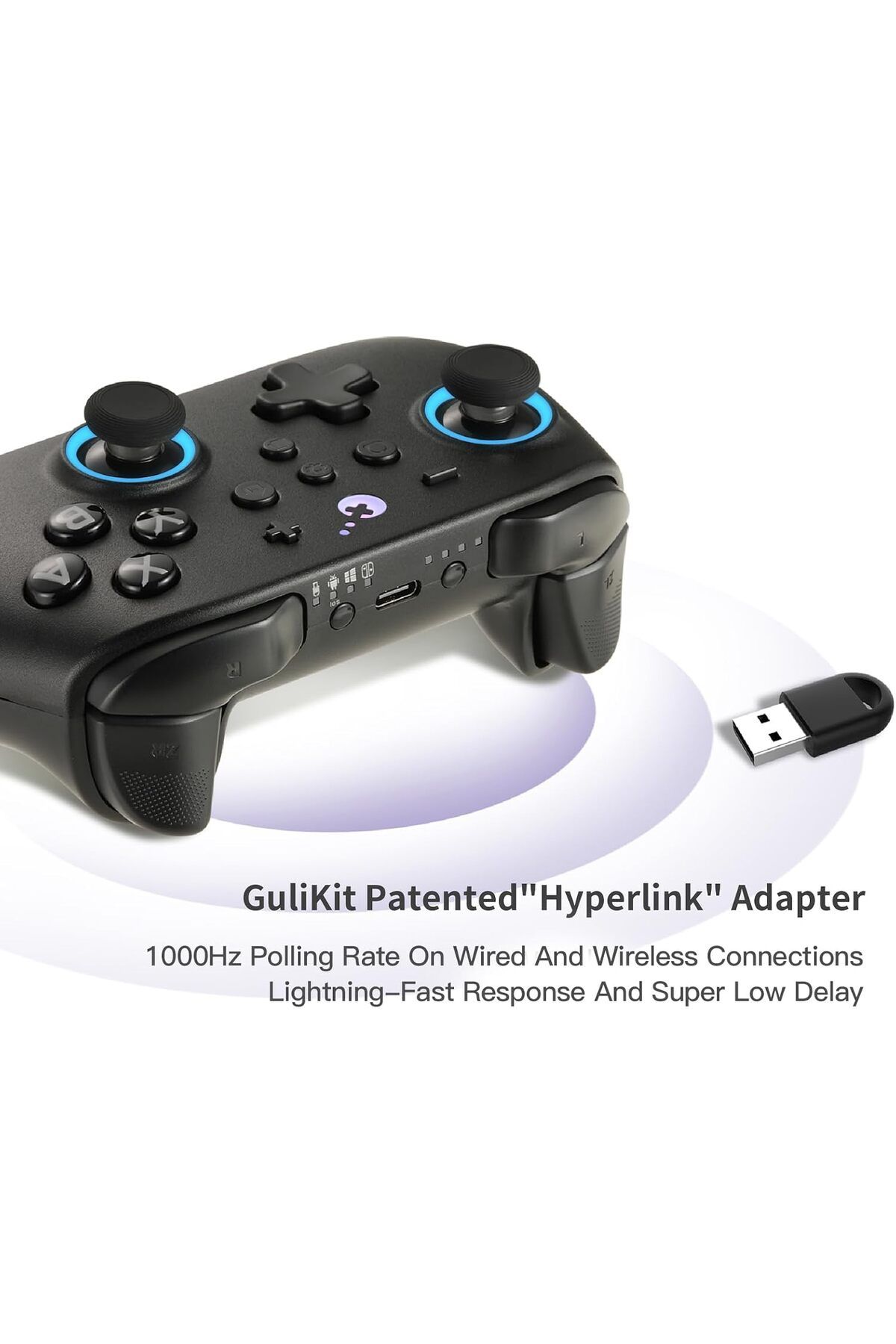 gulikit-KK3 PRO Controller Kingkong 3 Pro Switch Controller (No Drift) for Switch/PC/Android/MacOS/i 7