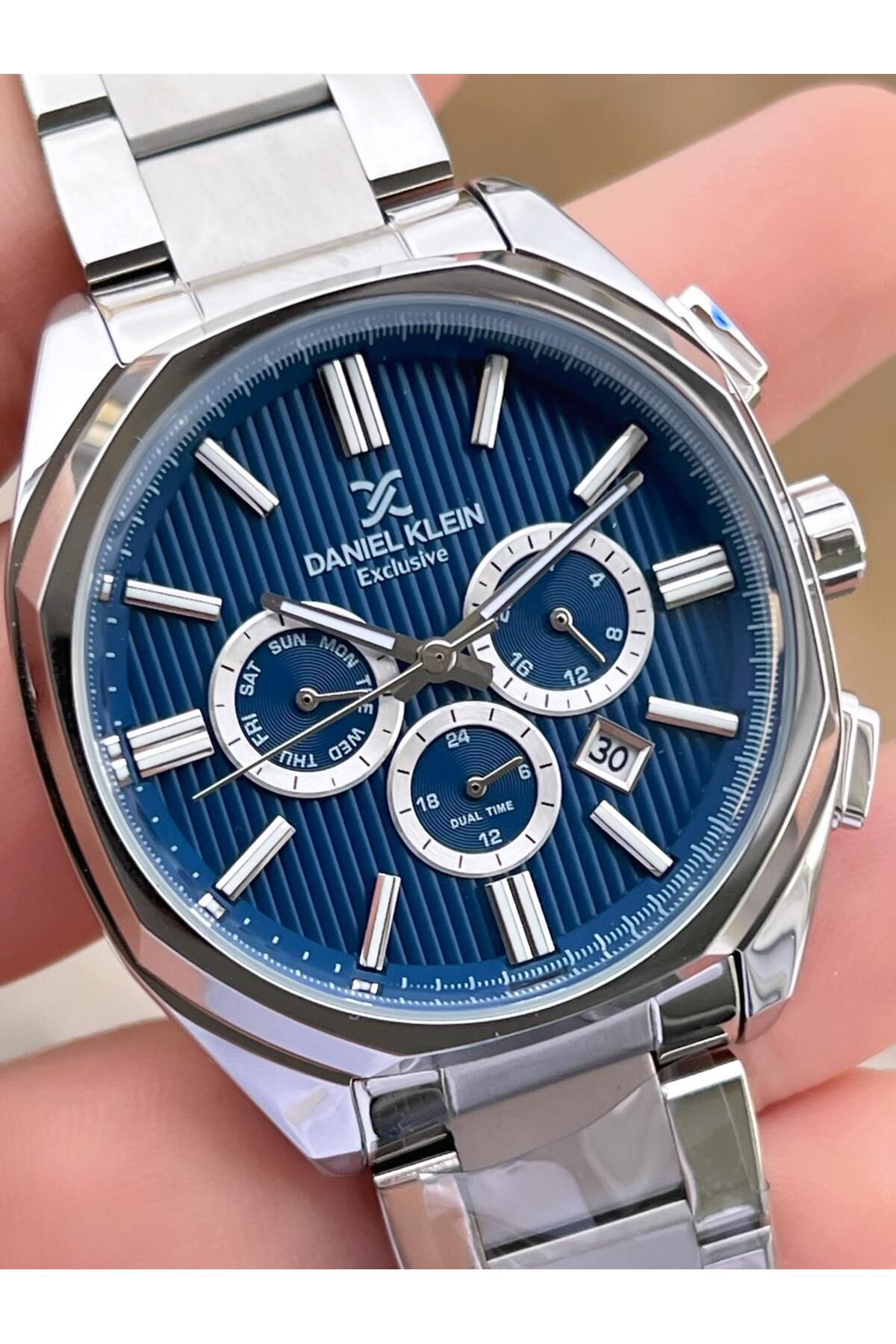 Daniel Klein-Men Wrist Watch with Inner Functions Active 30 Mt Water Resistant Fdk.10587F2 2