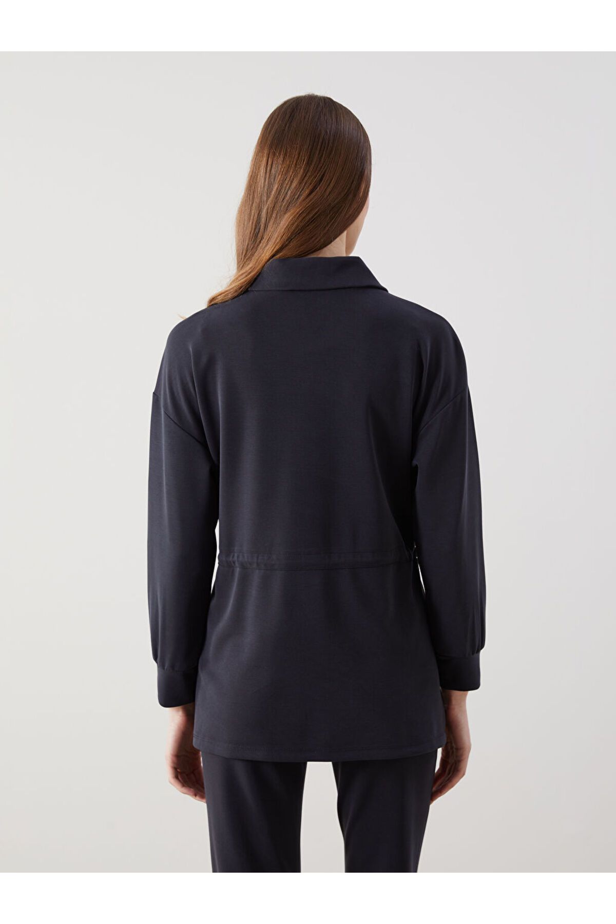 LC Waikiki-LCW Modest Modal Blended Oversize Hanorac pentru femei Tunica 4