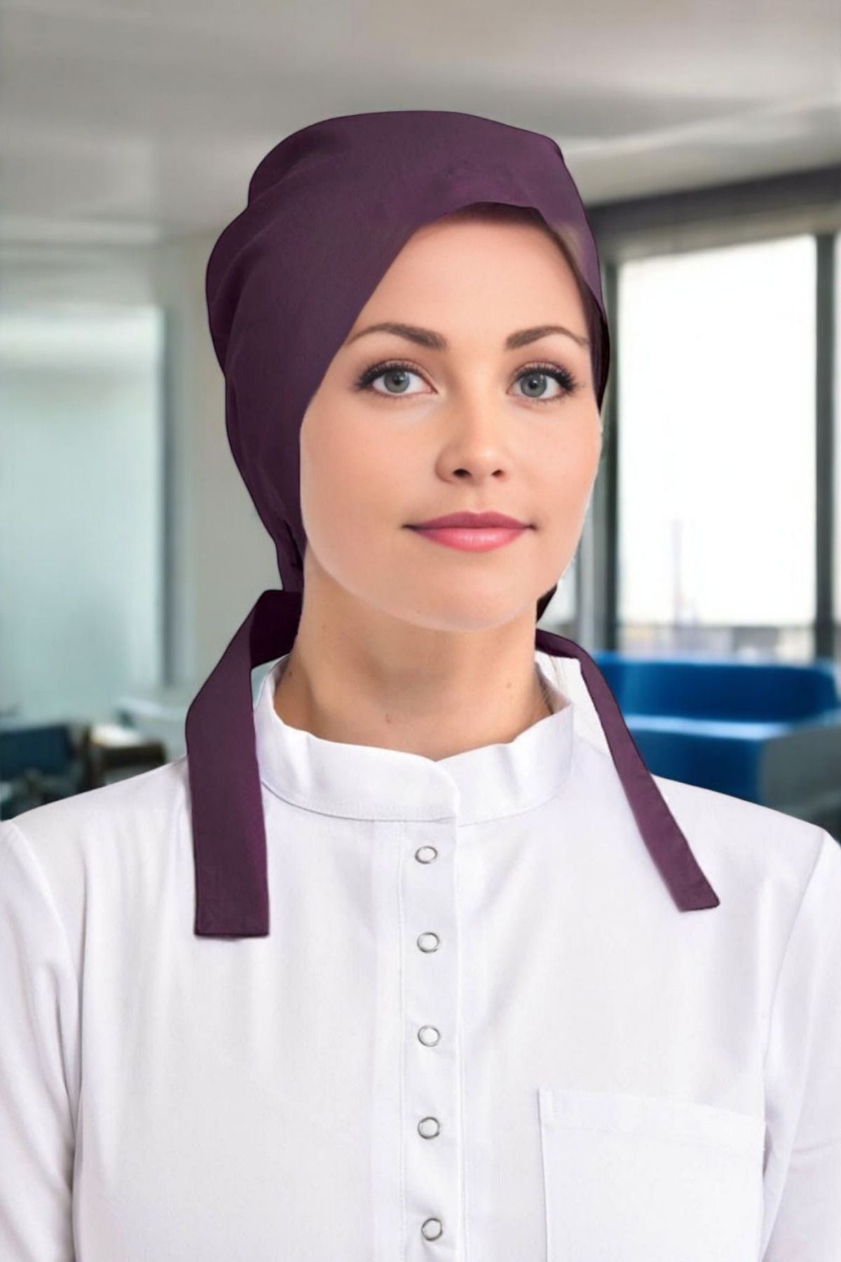 SoonScrubs Mürdüm Şıklığı ile Tesettür Bonesi