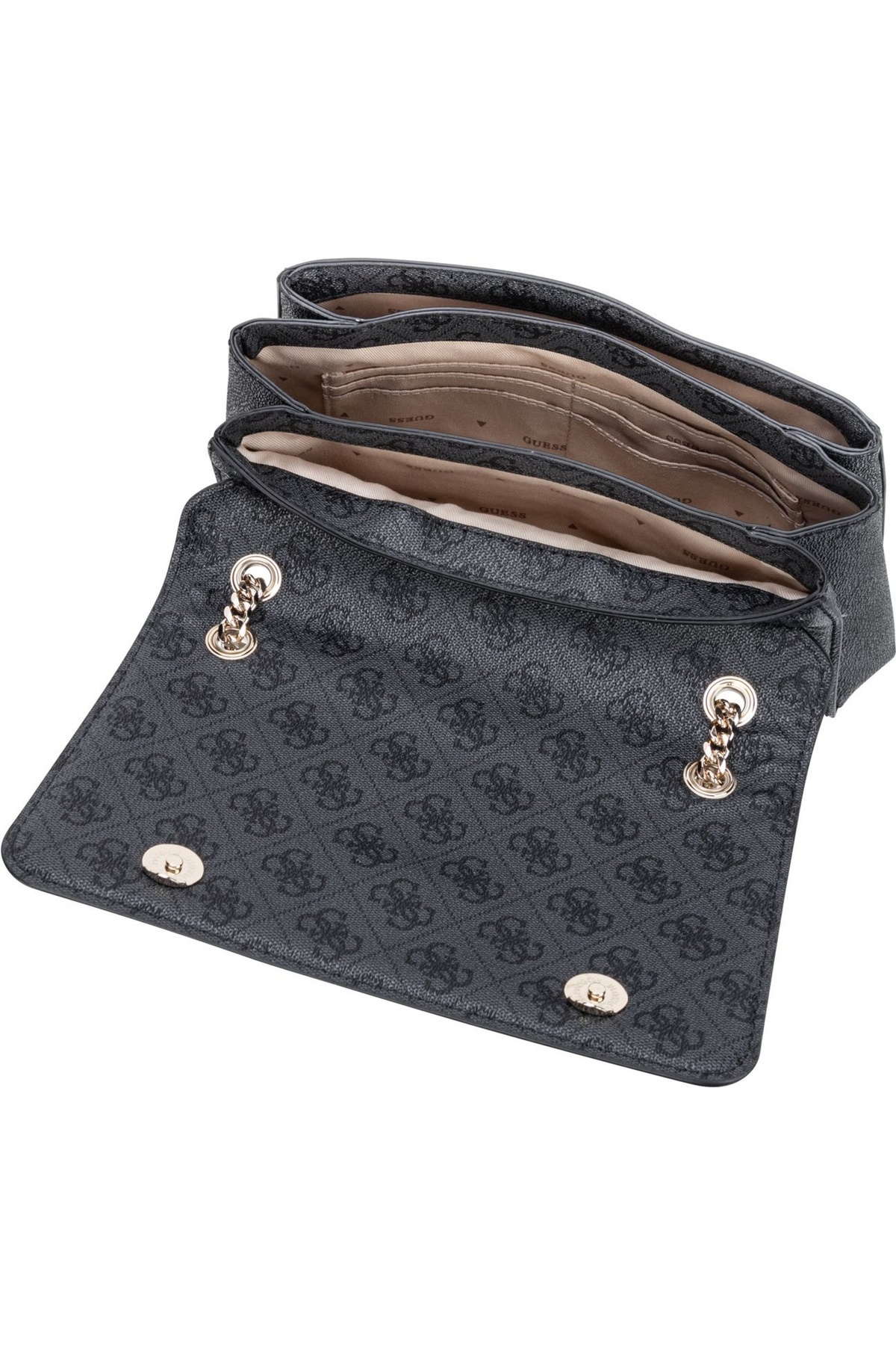 Guess-Schultertasche Noelle Convertible Cross Flap Logo 4