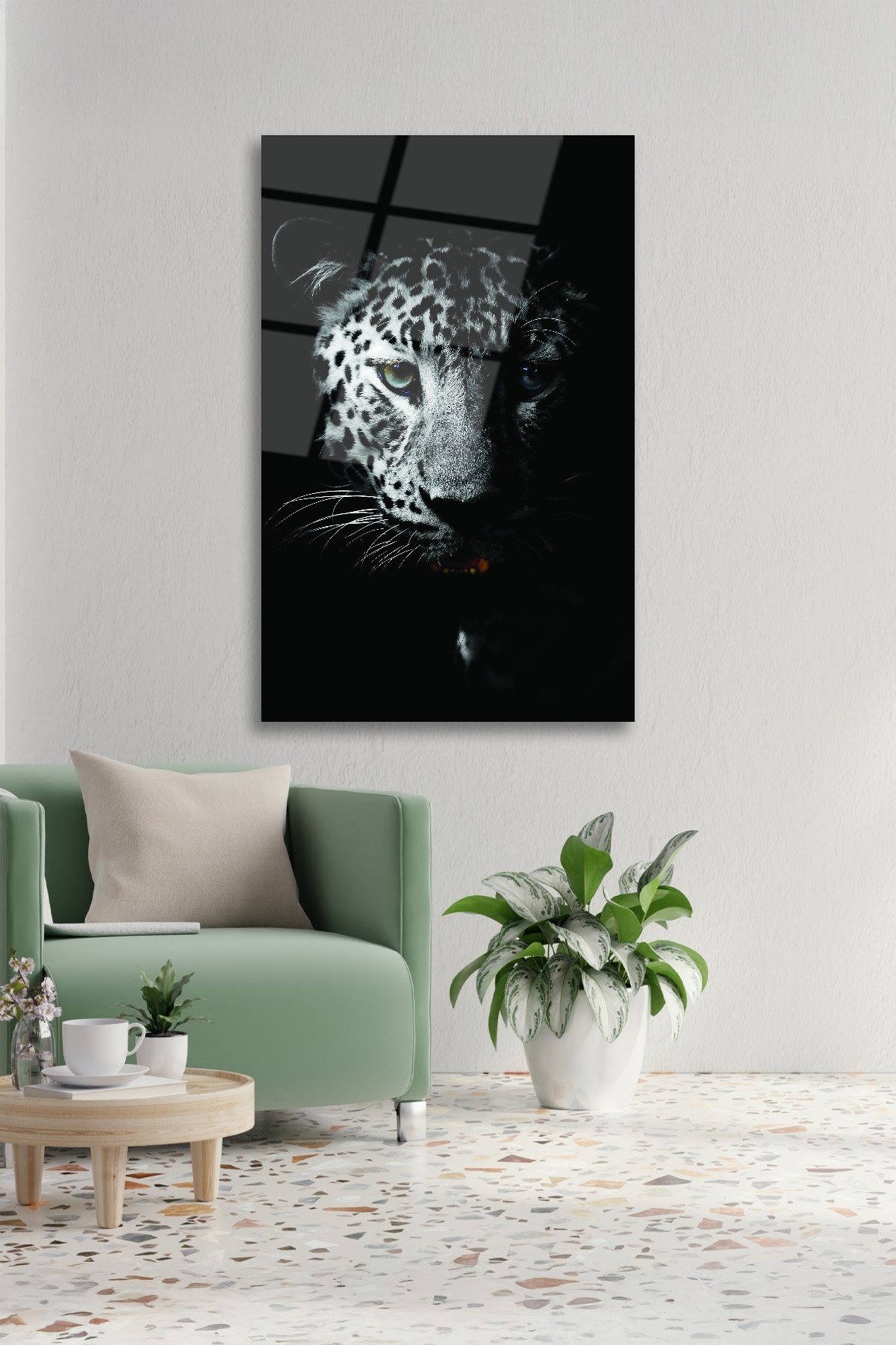 Leopar Cam Tablo görsel 2